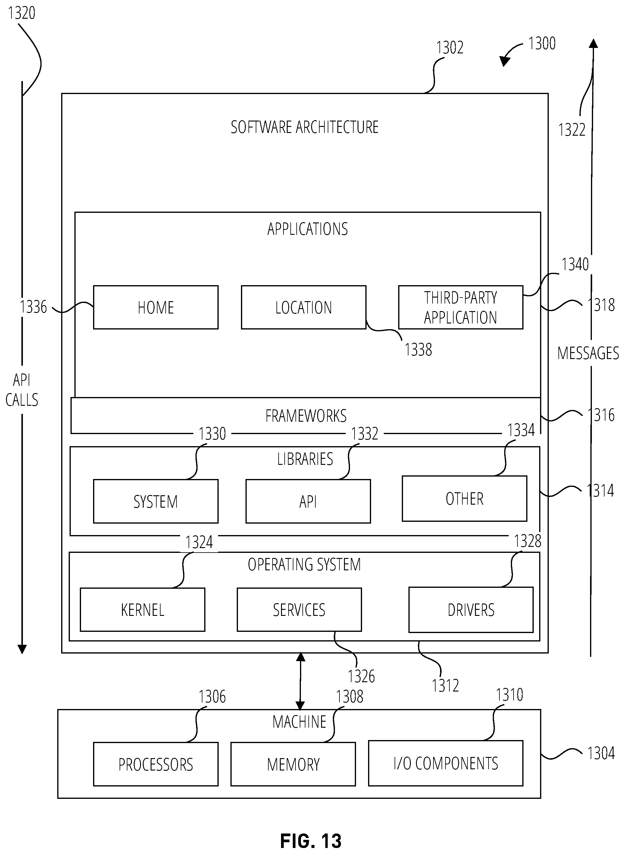 Patent US12174390 Figure 13 – Support arm thermal structure for extended reality glasses