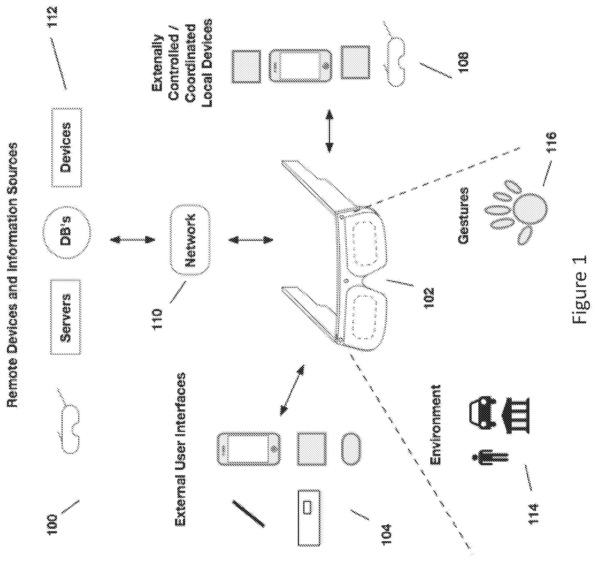 Patent US12174393 — Modular systems for head-worn computers — Figure 1