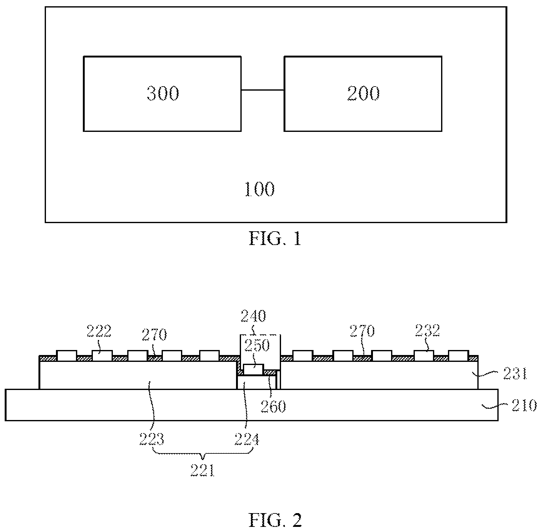 Patent US12174409 — Backlight module and display device — Figure 1