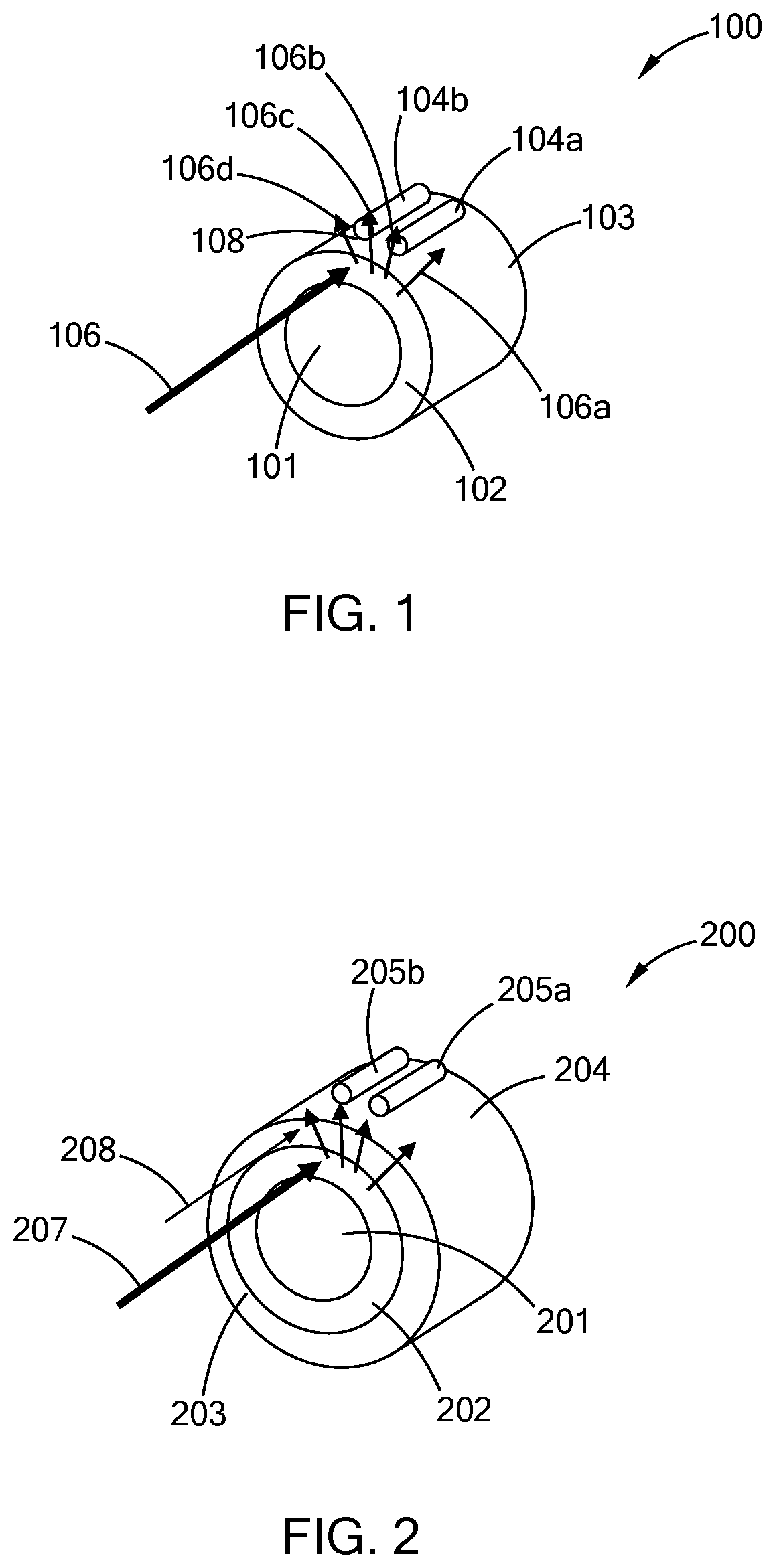 Patent US12174414 — Triple clad fiber — Figure 1