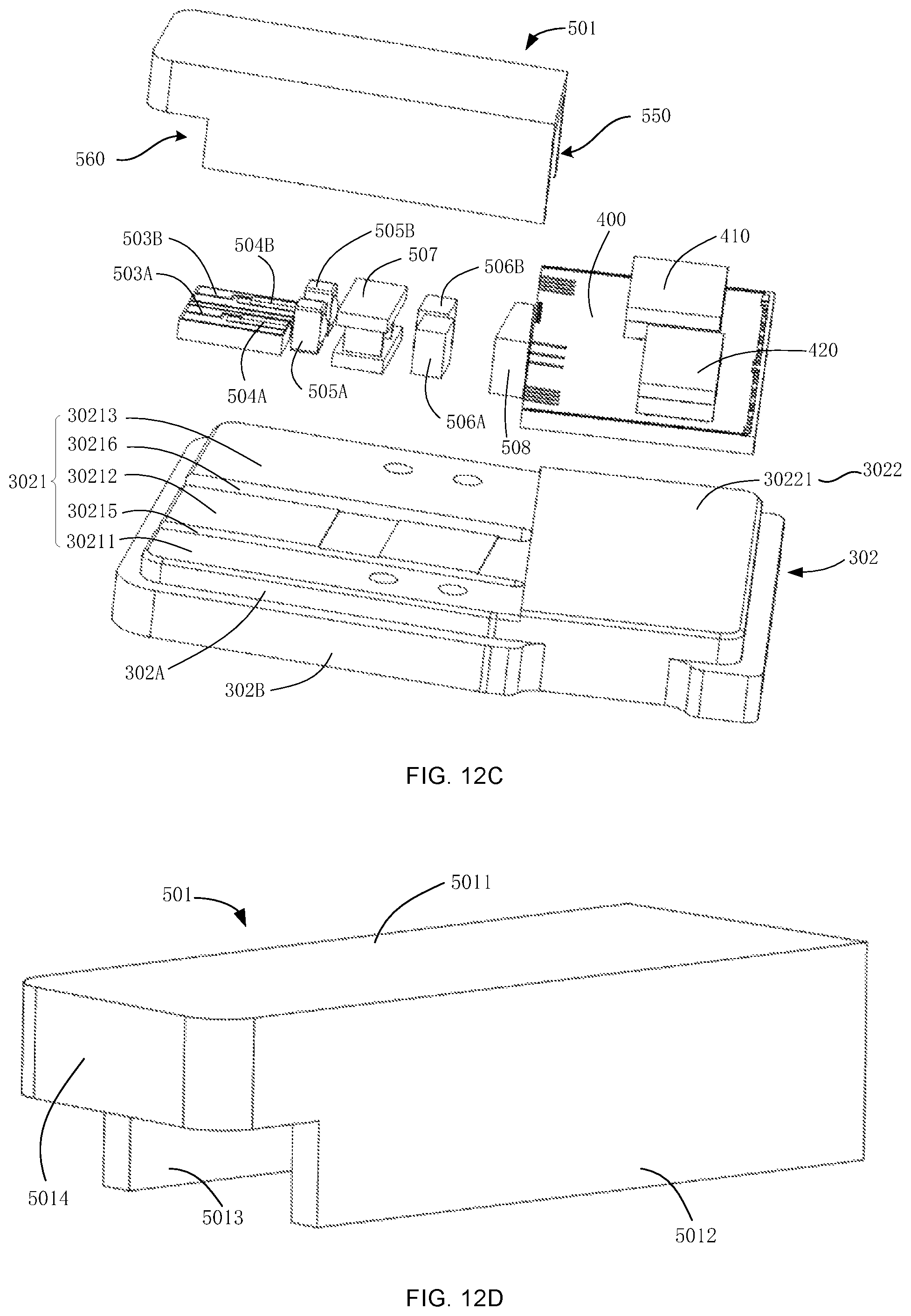 Patent US12174438 Figure 13 – Optical module with structured protective cover