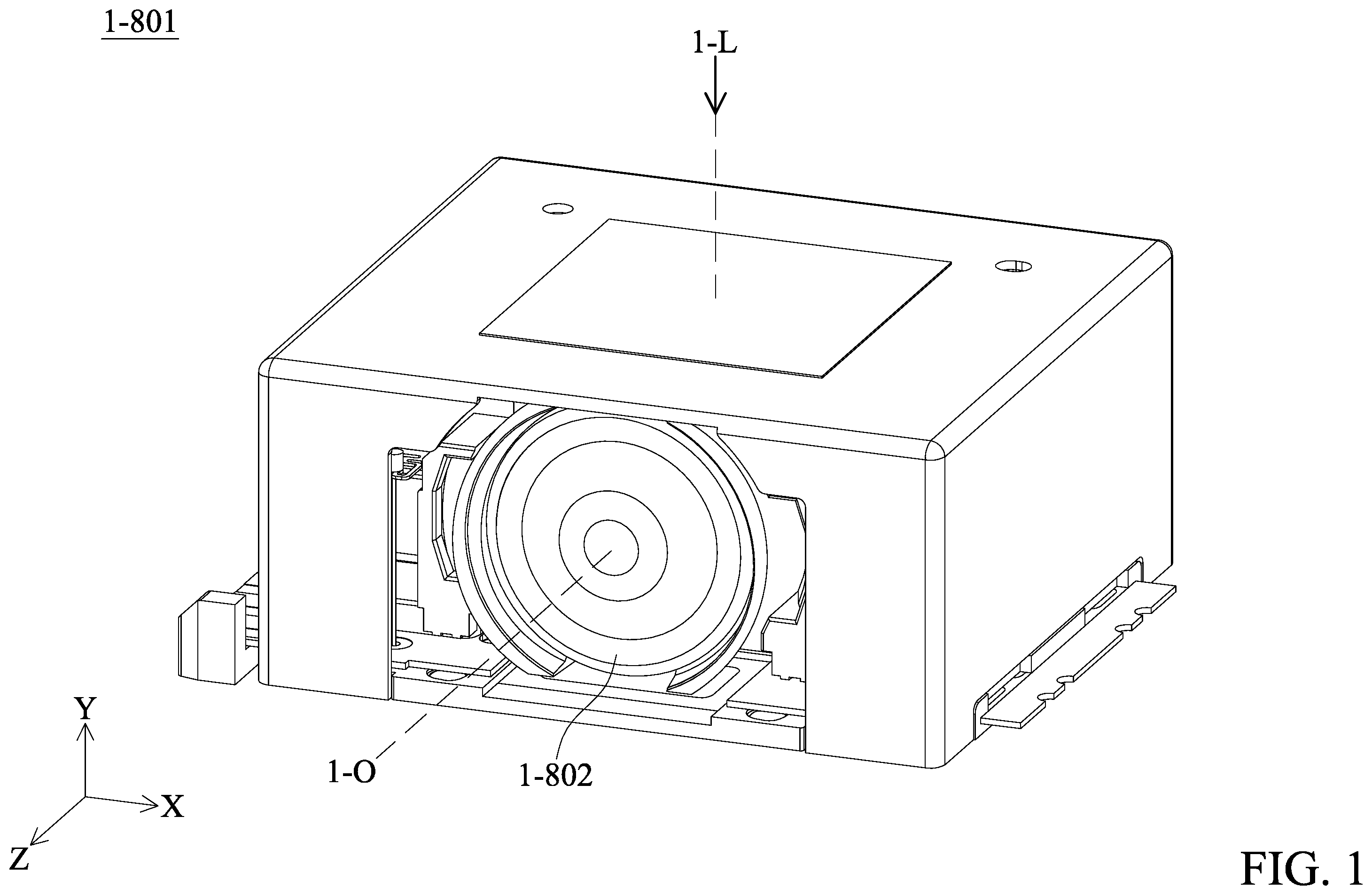 Patent US12174449 — Optical member driving mechanism — Figure 1