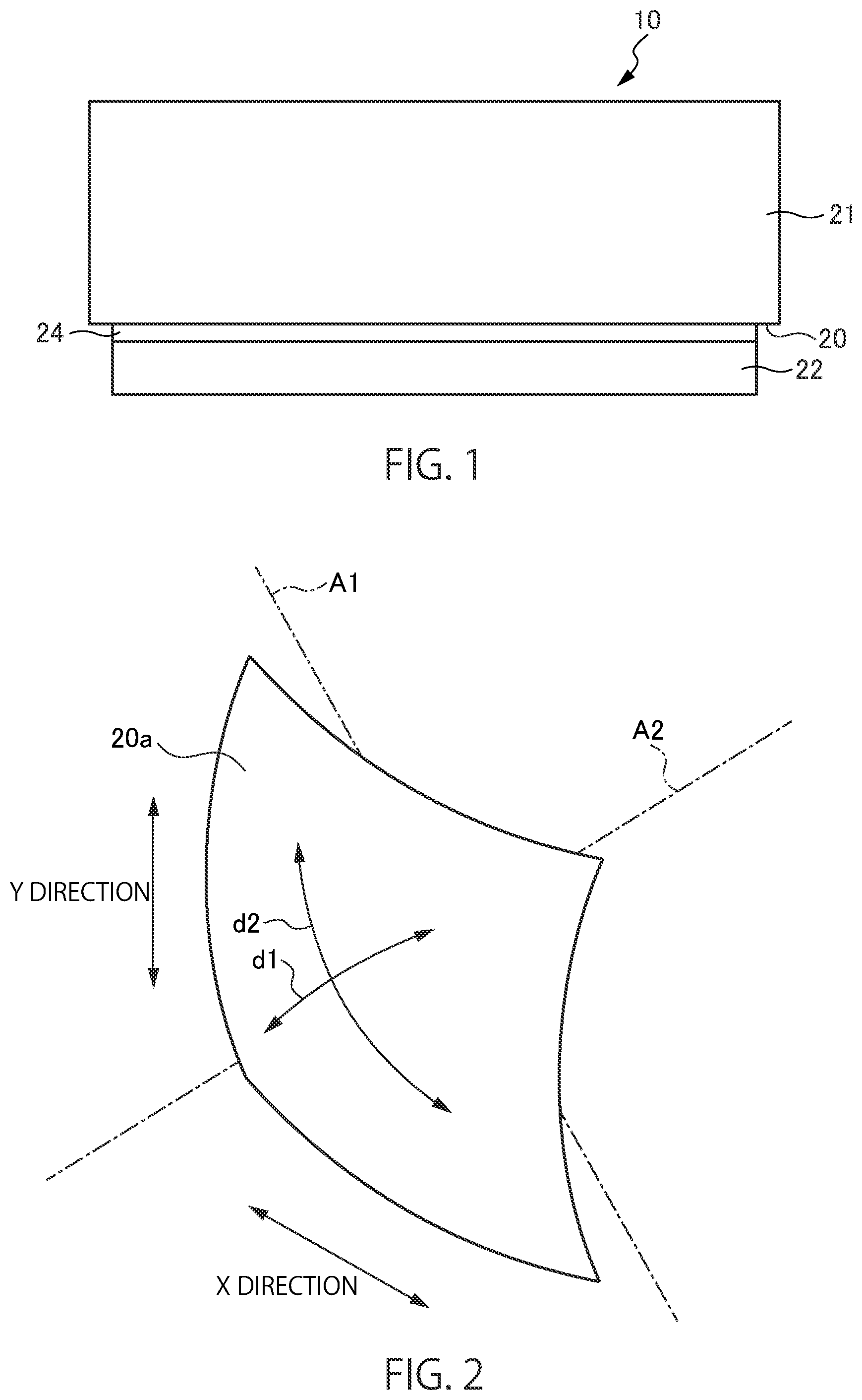 Patent US12174479 Figure 1 – Light modulating device