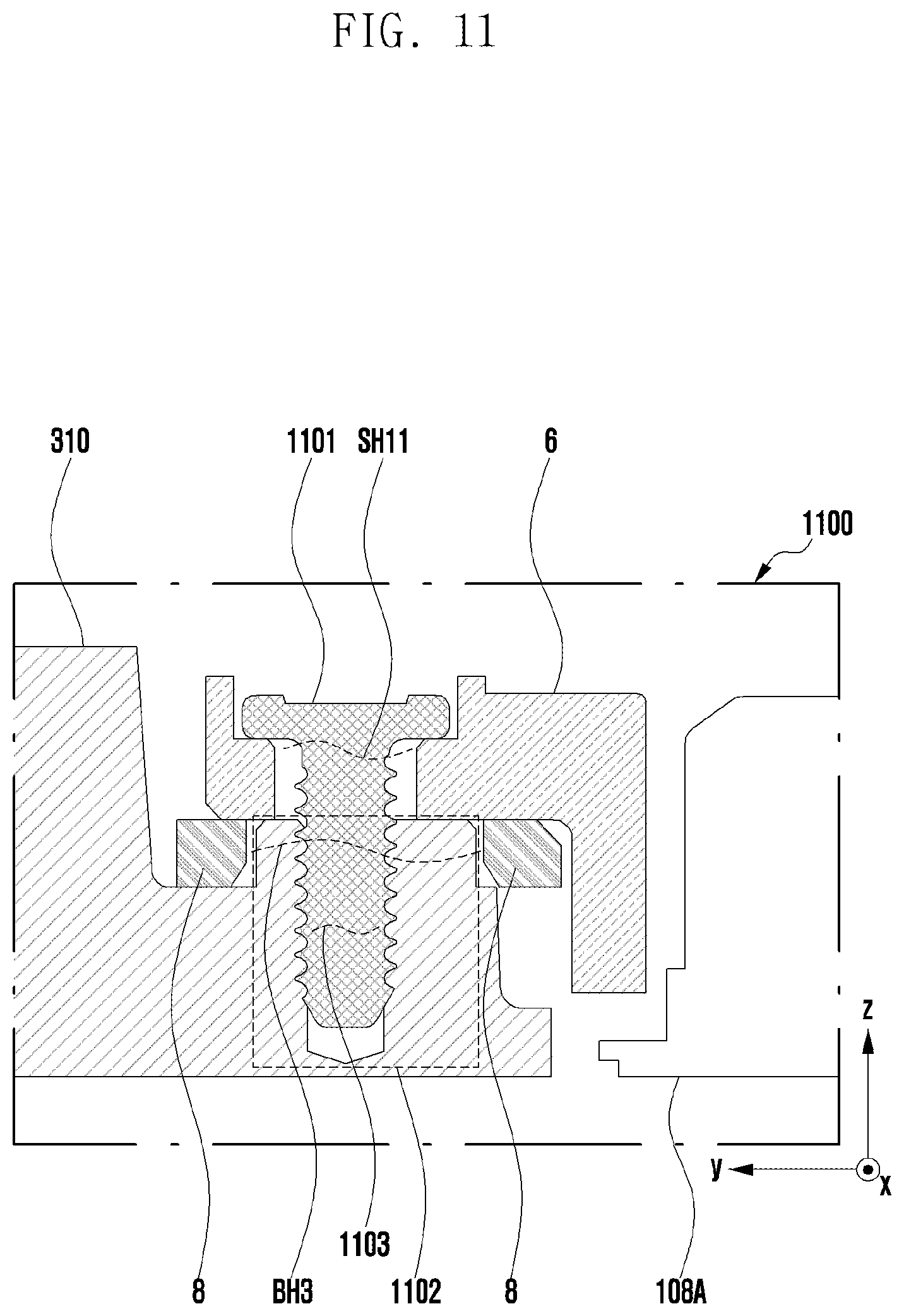 Patent US12174522 Figure 11 – Camera bracket and electronic device including same