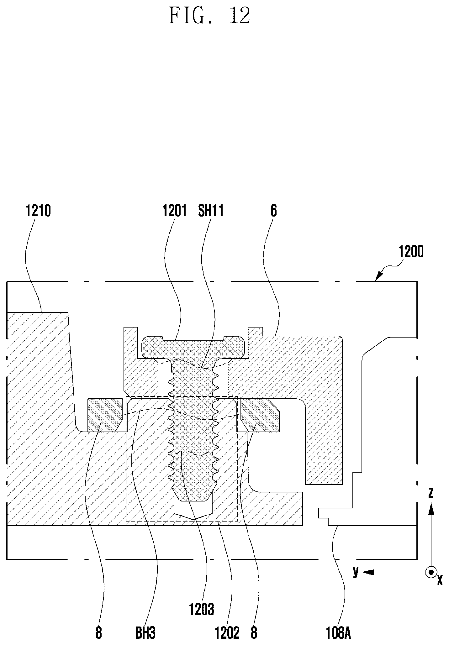 Patent US12174522 Figure 12 – Camera bracket and electronic device including same