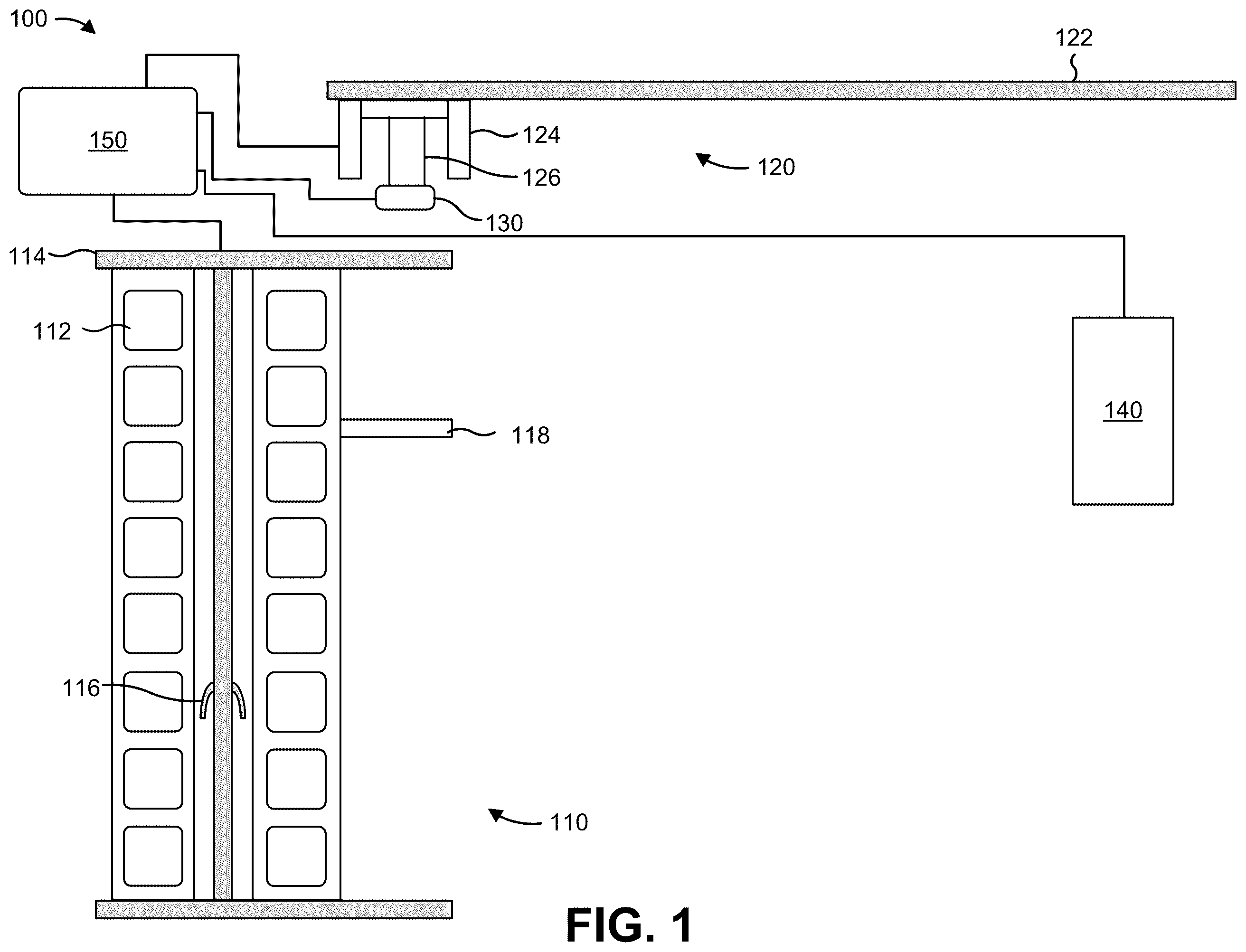 Patent US12174528 — Storage environment monitoring system and methods of operation — Figure 1