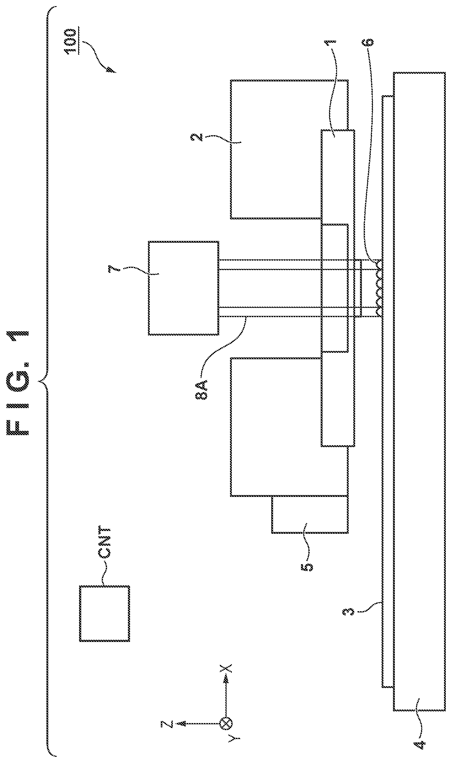 Patent US12174531 — Imprint apparatus, imprint method, and method of manufacturing article — Figure 1