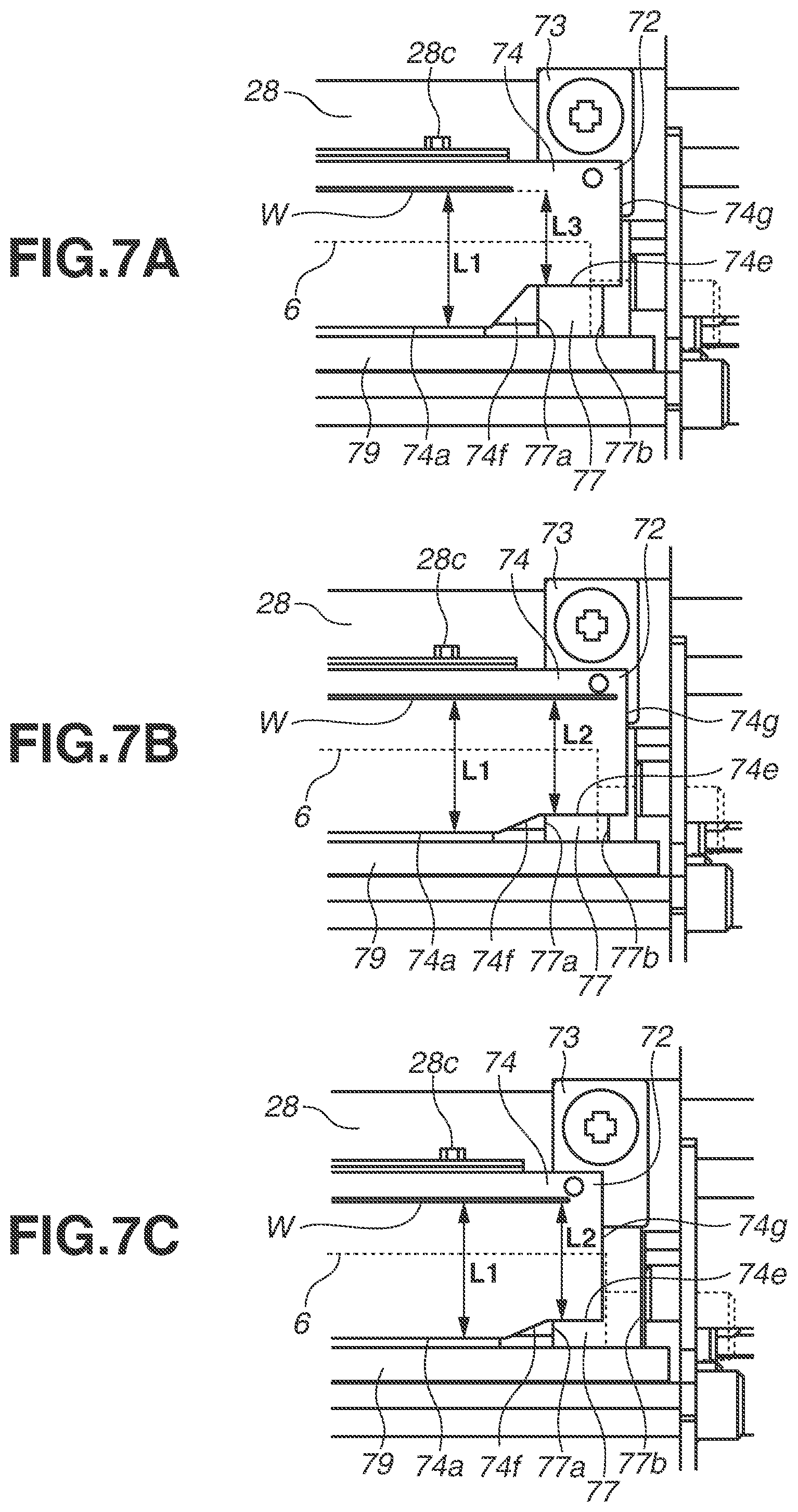Patent US12174555 Figure 7 – Developing device