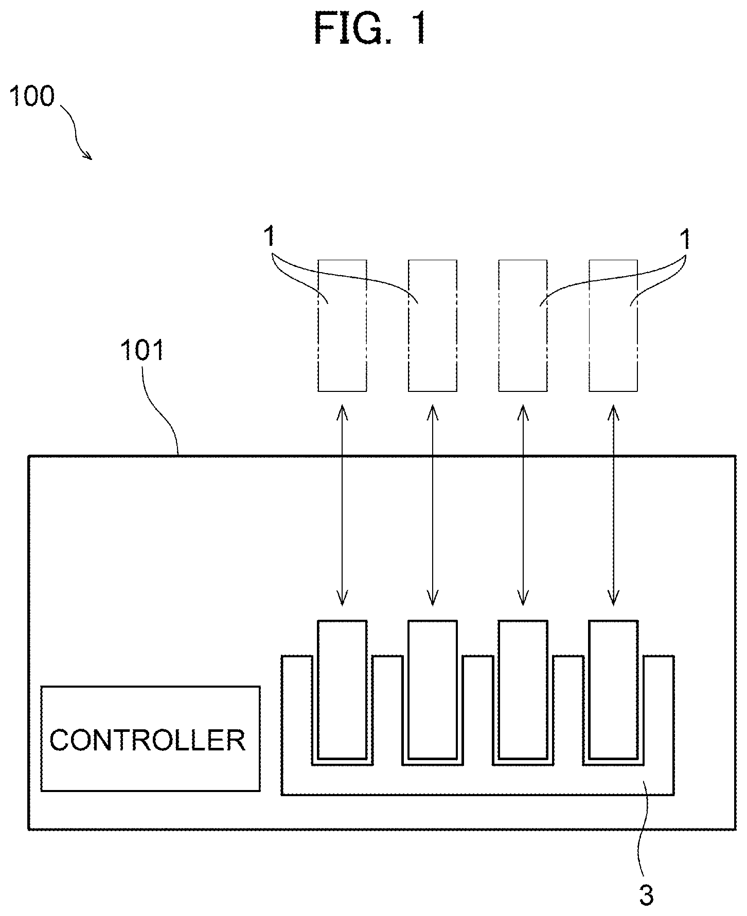 Patent US12174557 Figure 1 – Developer cartridge