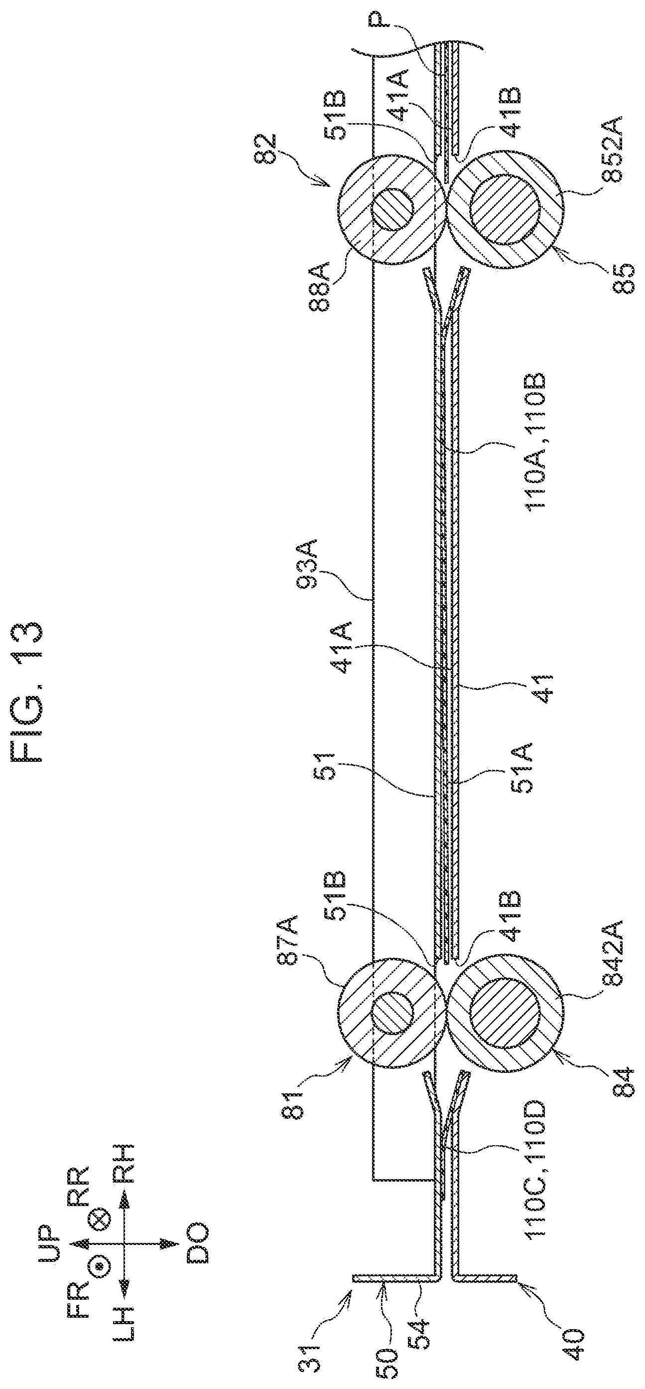 Patent US12174574 Figure 13 – Detection device and image forming apparatus