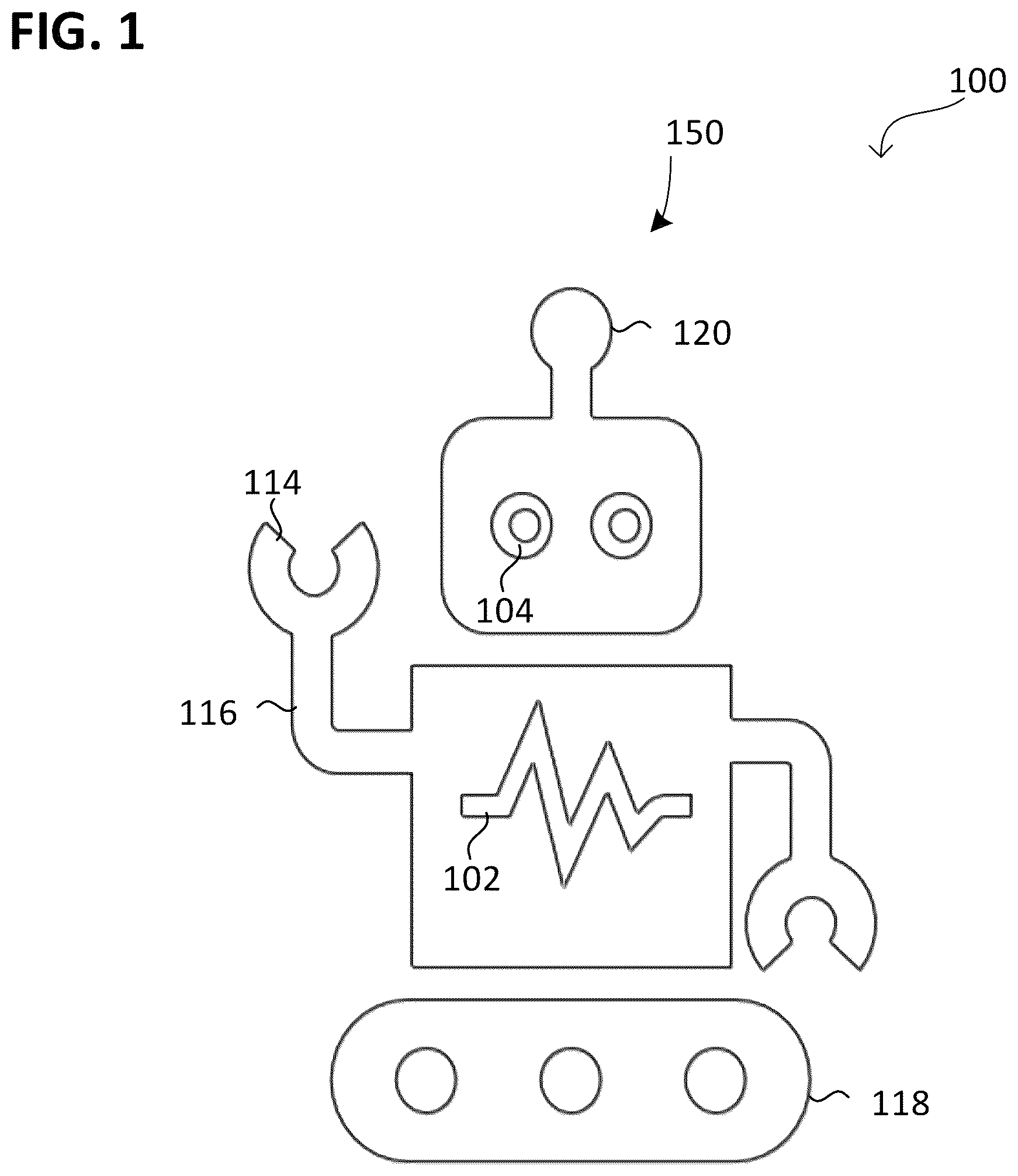 Patent US12174606 — Automated machines and systems — Figure 1