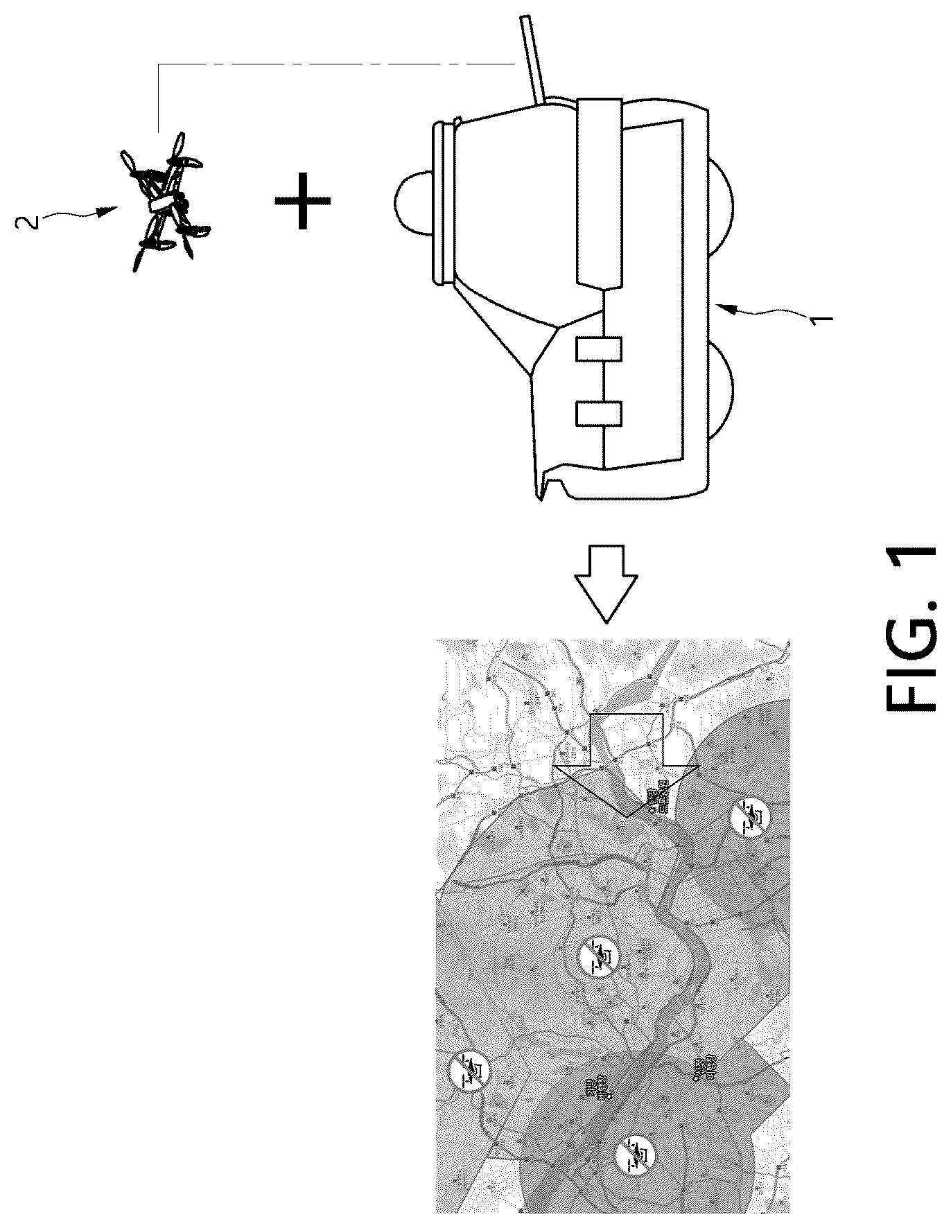 Patent US12174632 — Mobile security robot equipped with micro flight device and control method thereof — Figure 1