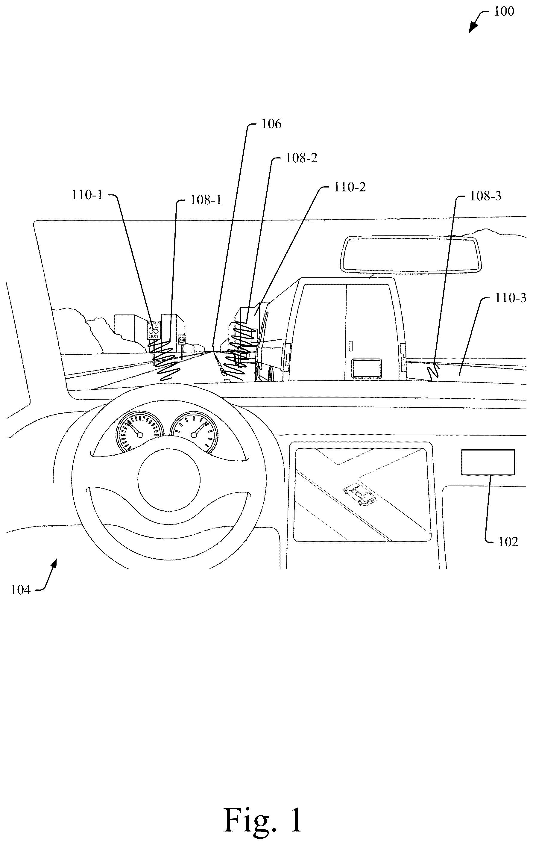 Patent US12174641 — Vehicle localization based on radar detections — Figure 1