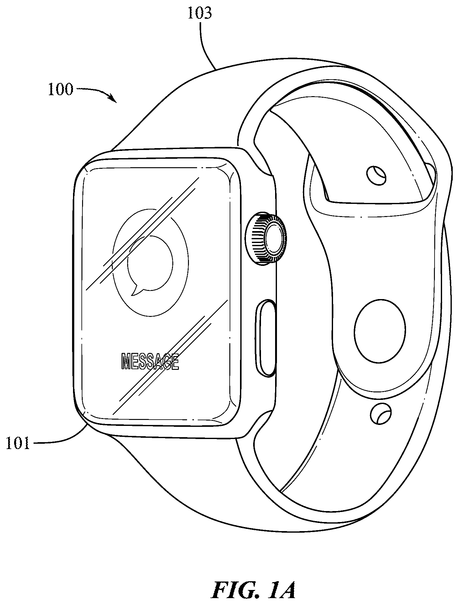 Patent US12174660 — Electronic device — Figure 1