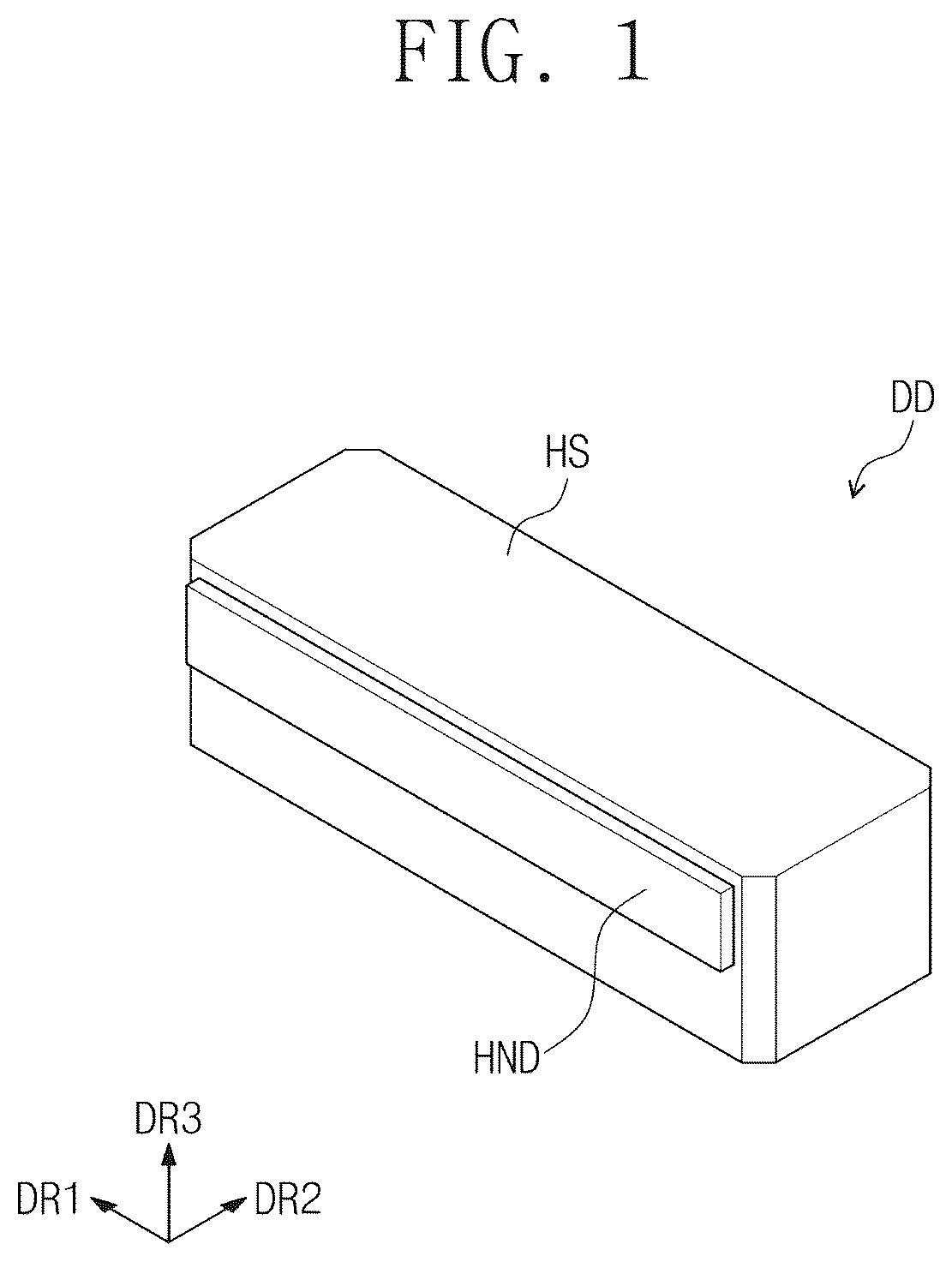 Patent US12174667 Figure 1 – Display device and method of manufacturing the same