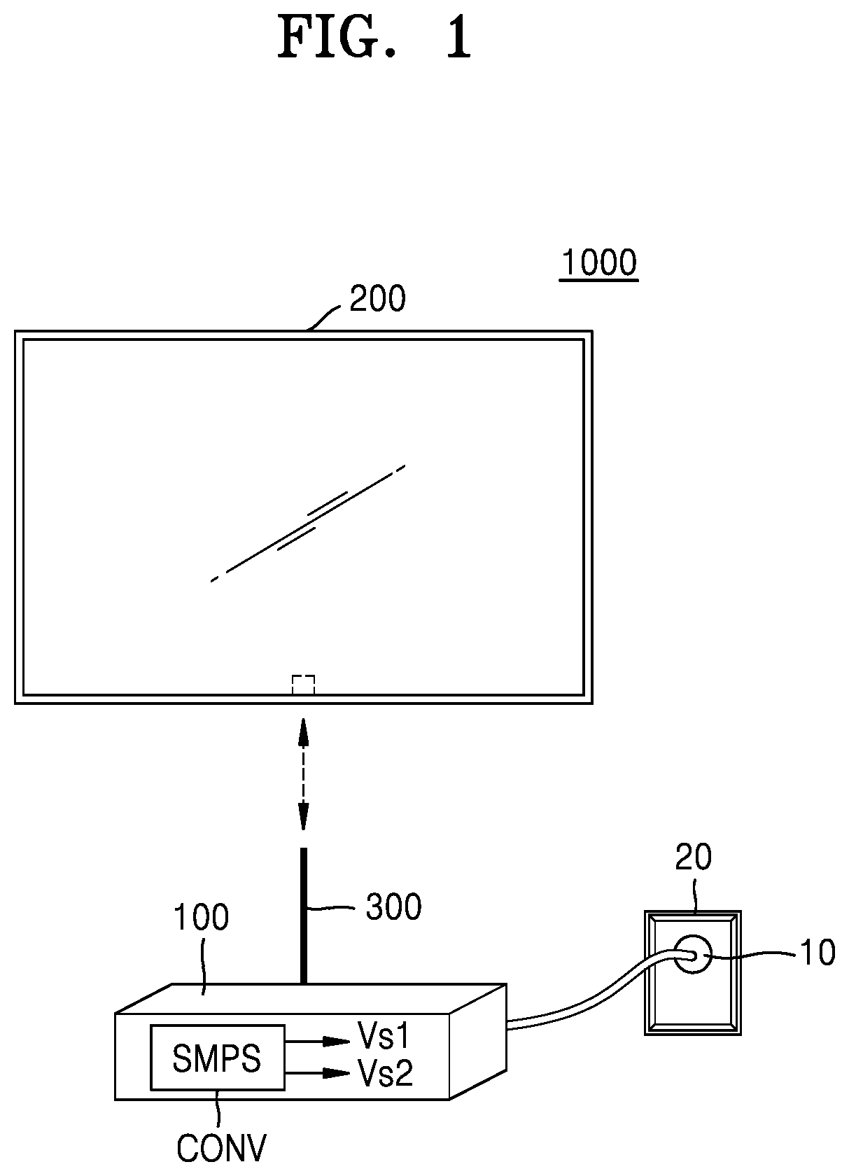 Patent US12174681 — Power supply device and electronic device comprising same — Figure 1