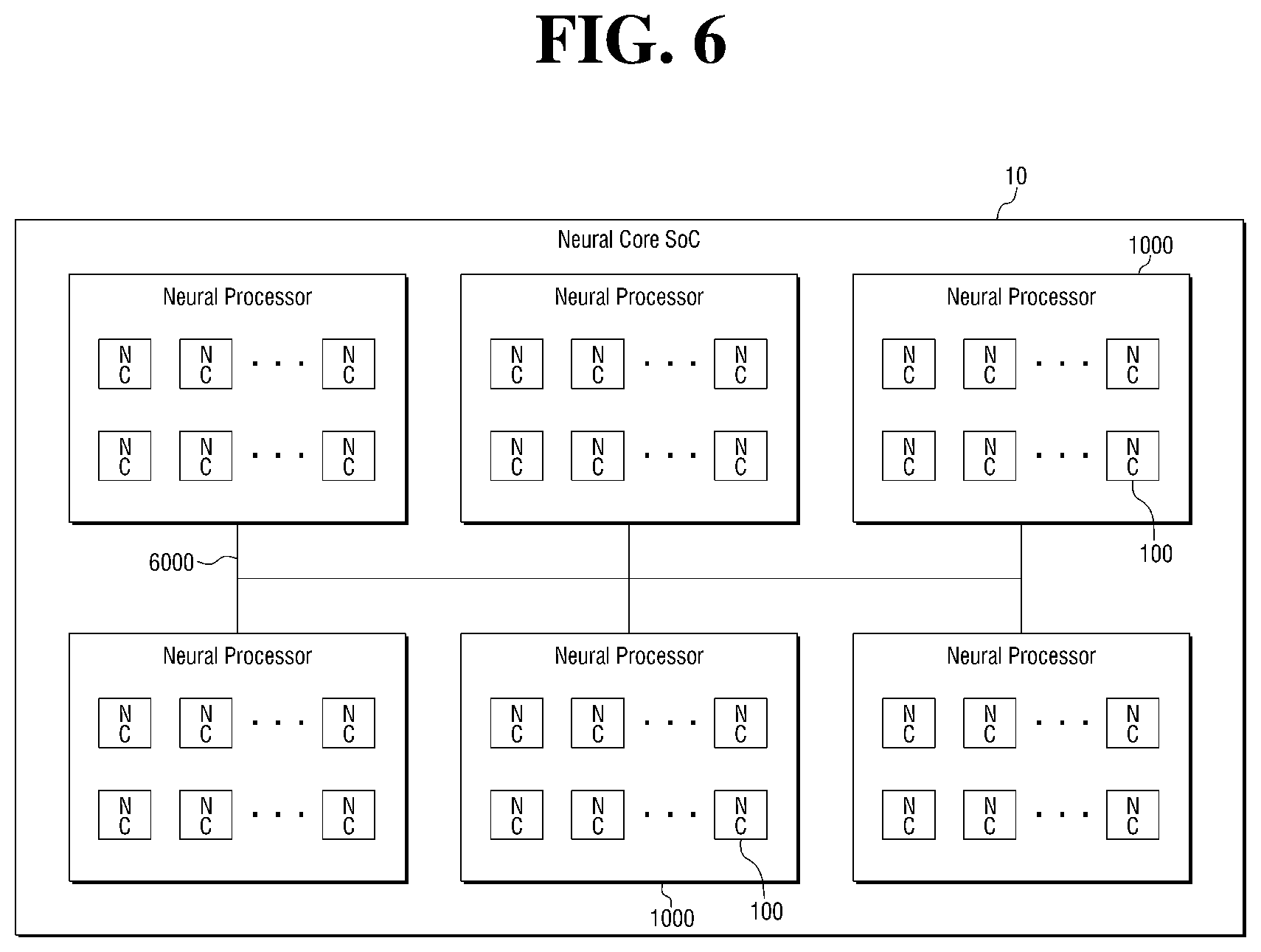 Patent US12174741 Figure 6 – Neural processing device