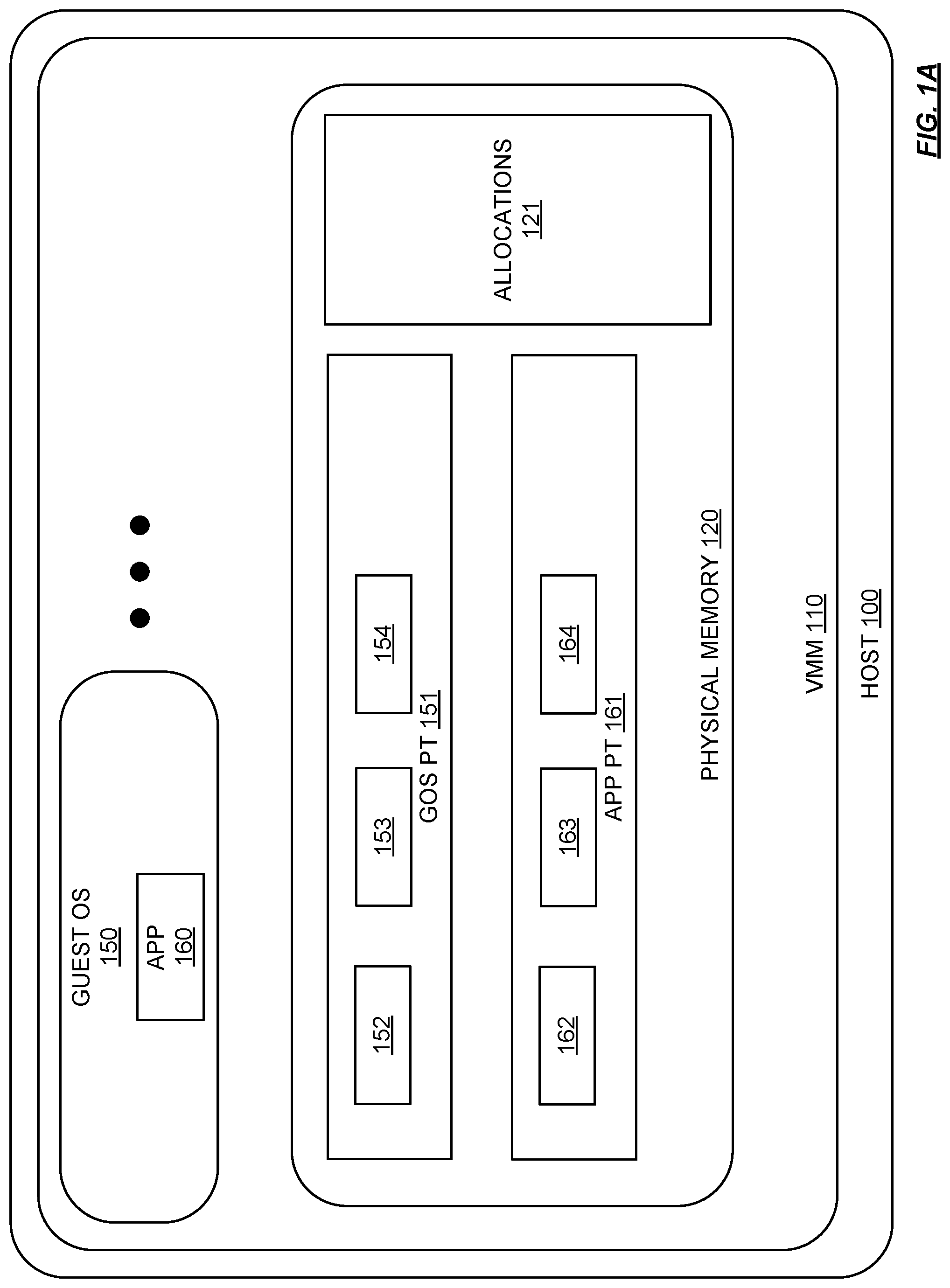 Patent US12174749 — Page table manager — Figure 1
