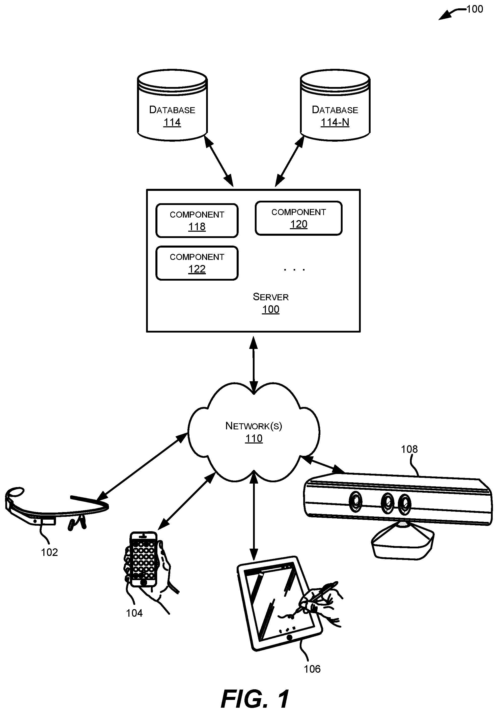 Patent US12174804 — Integrated transition control center — Figure 1