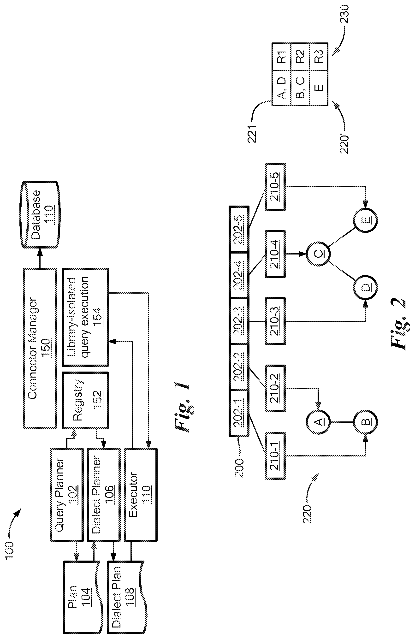 Patent US12174834 Figure 1 – Datacube access connectors