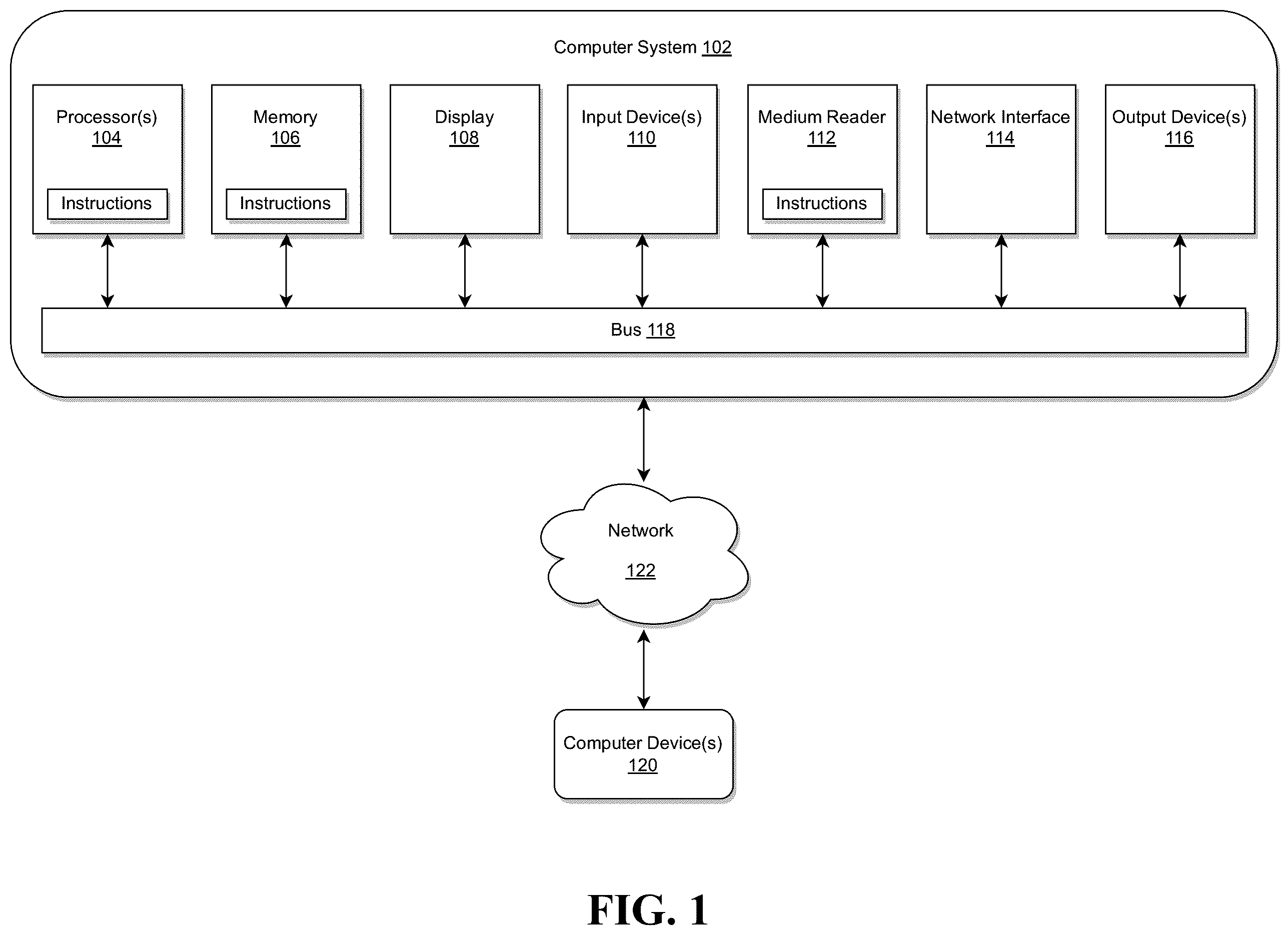 Patent US12174837 — System and method for integration of user defined metrics of cloud hosted relational databases with cloud monitoring services — Figure 1
