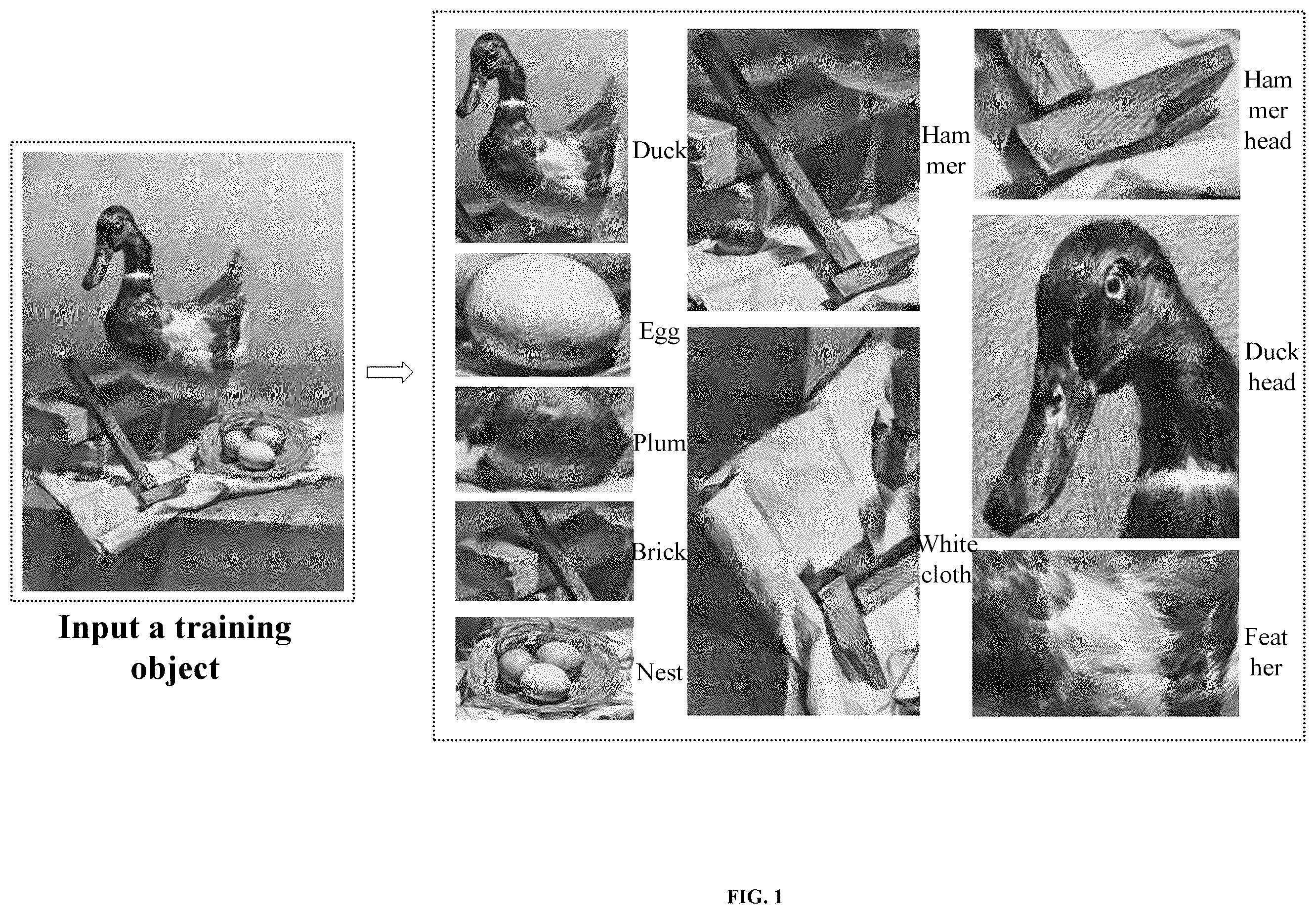 Patent US12174883 — Retrieval and push method based on fine art image tag, and use thereof — Figure 1