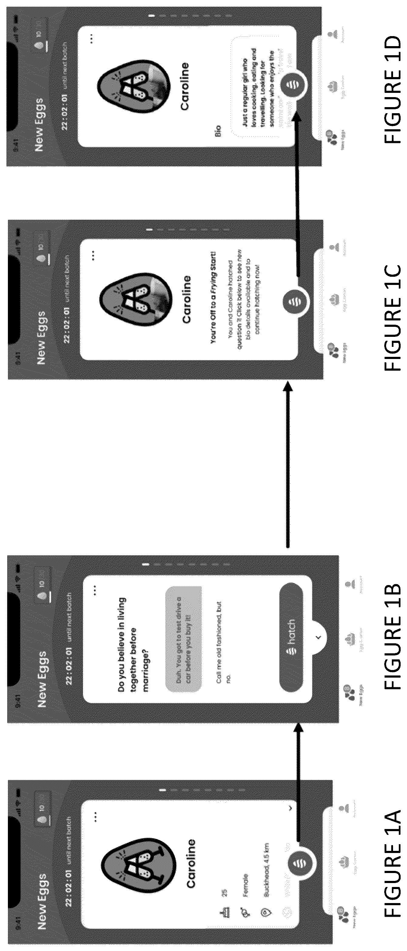 Patent US12174895 — Systems and methods for social matching with partial, conditional image reveal — Figure 1