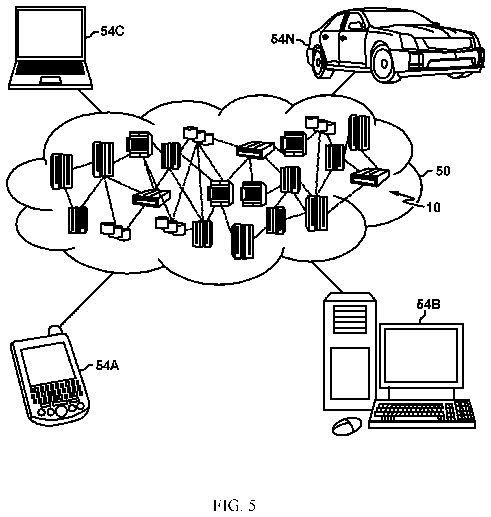 Patent US12174899 Figure 5 – Geofencing queries based on query intent and result semantics