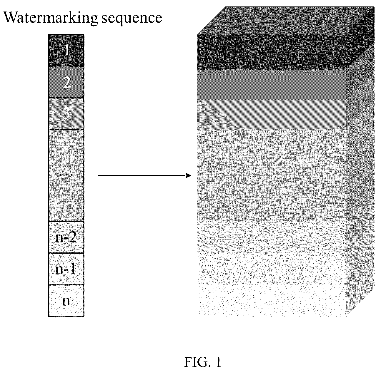 Patent US12174923 — Zero-watermarking method and device for BIM data, and medium — Figure 1