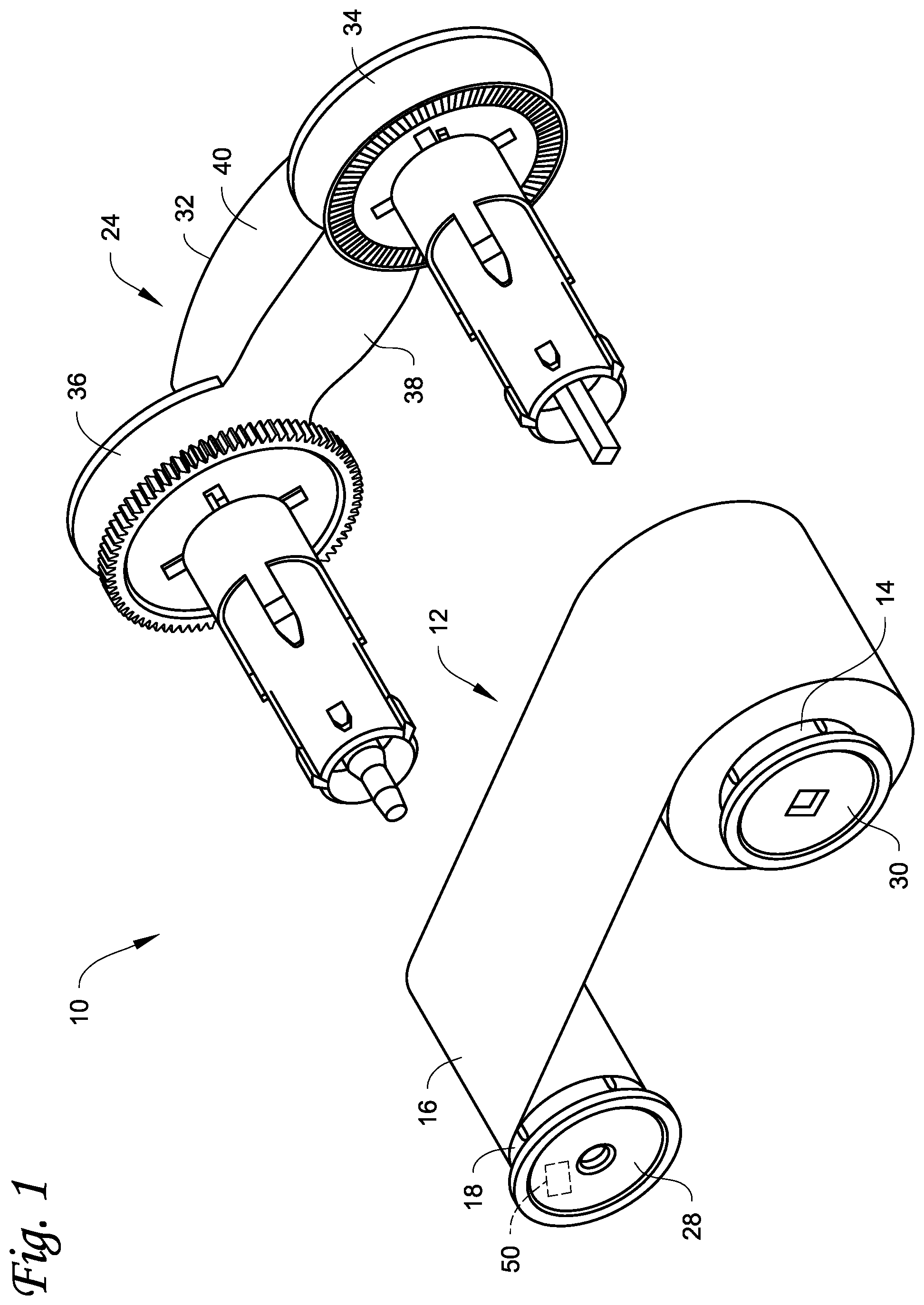 Patent US12174936 — Remote programming of unique and secure supply tags — Figure 1