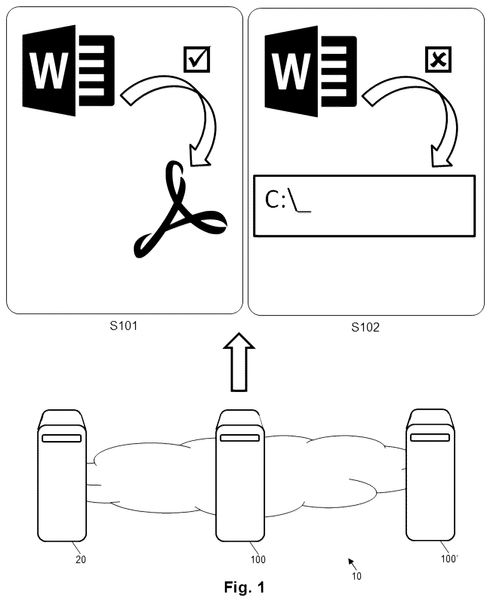 Patent US12174938 — Computer device and method for controlling process components — Figure 1