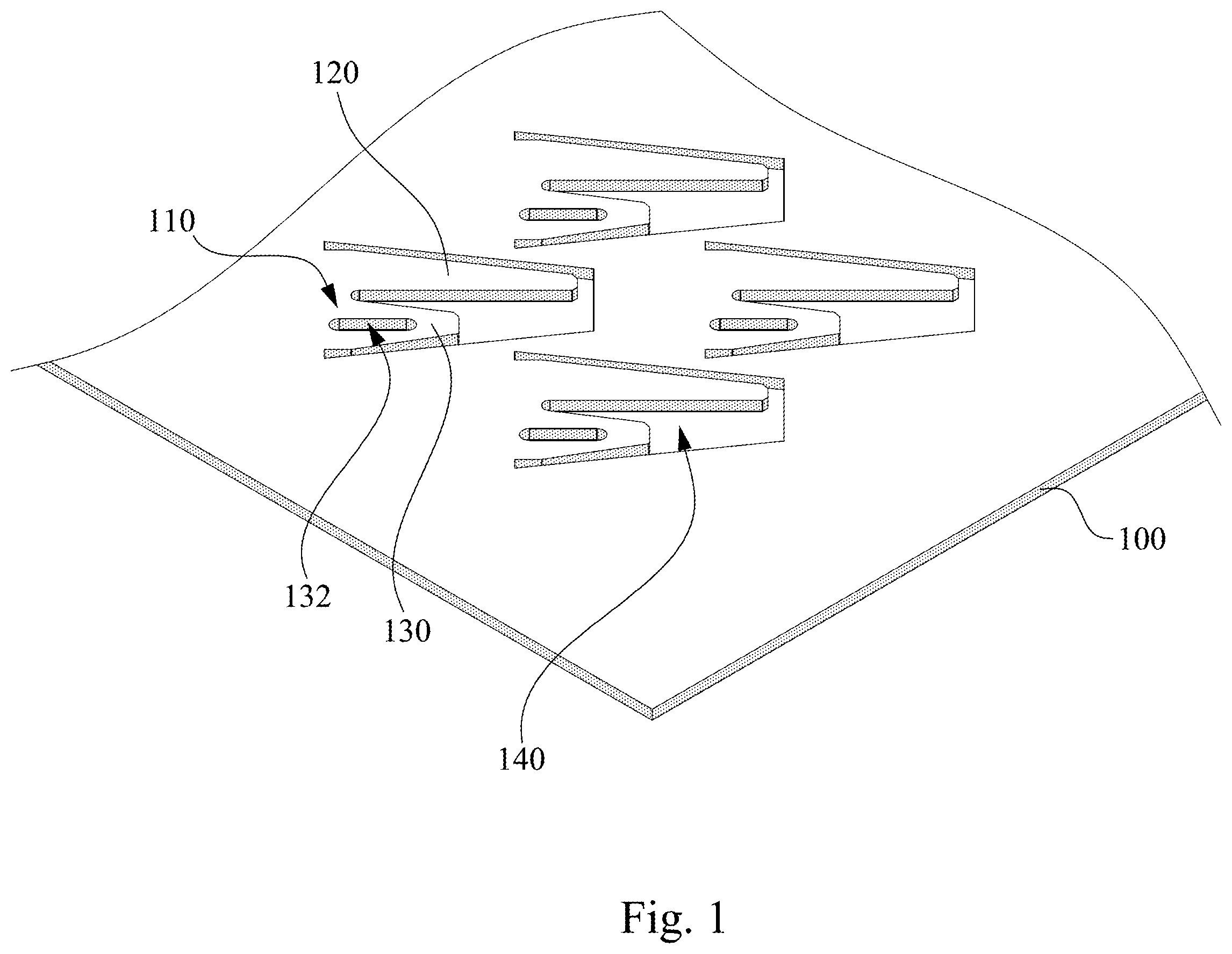 Patent US12184005 — Connector and method for manufacturing the same — Figure 1