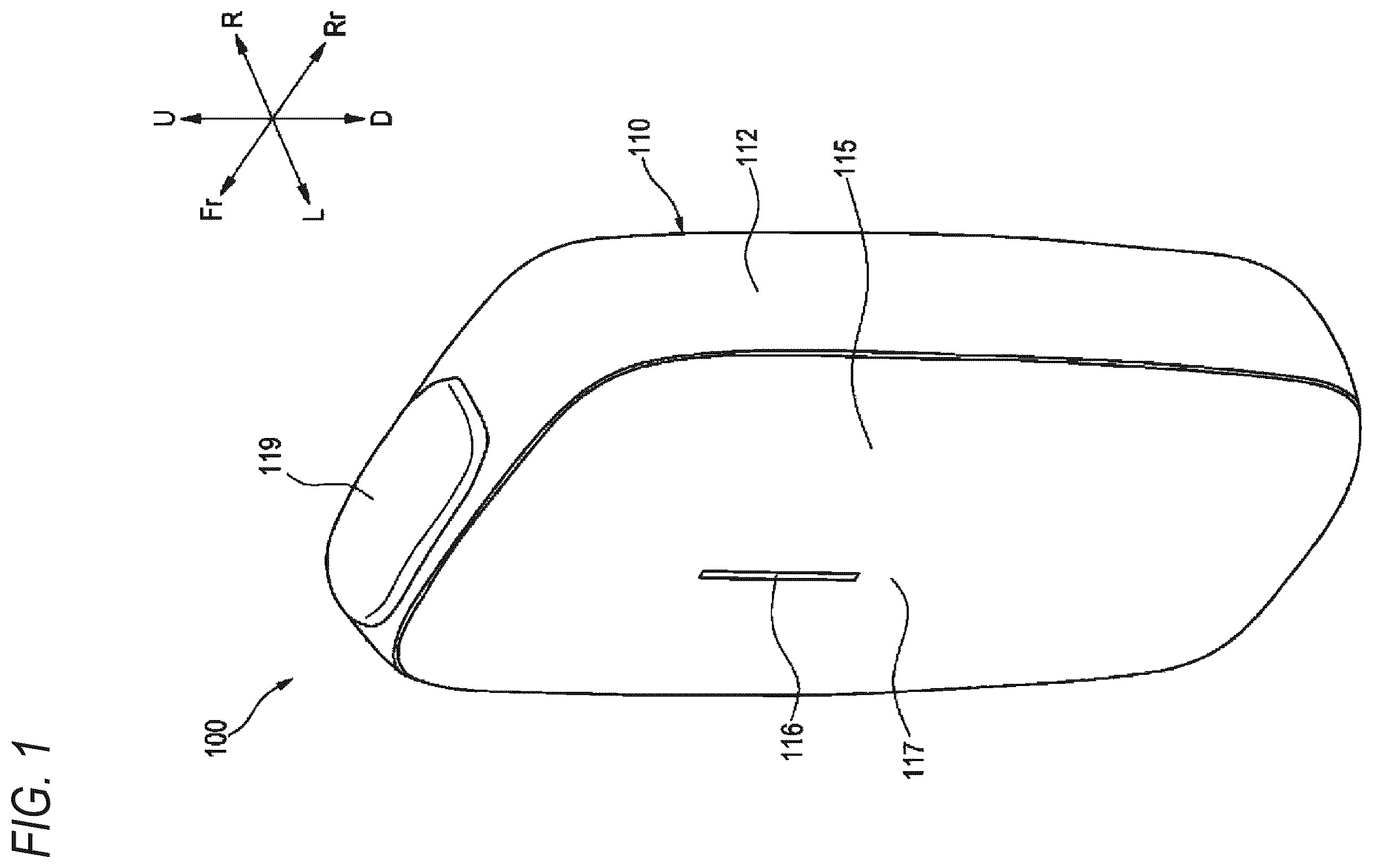 Patent US12184109 — Power supply unit for aerosol generation device — Figure 1