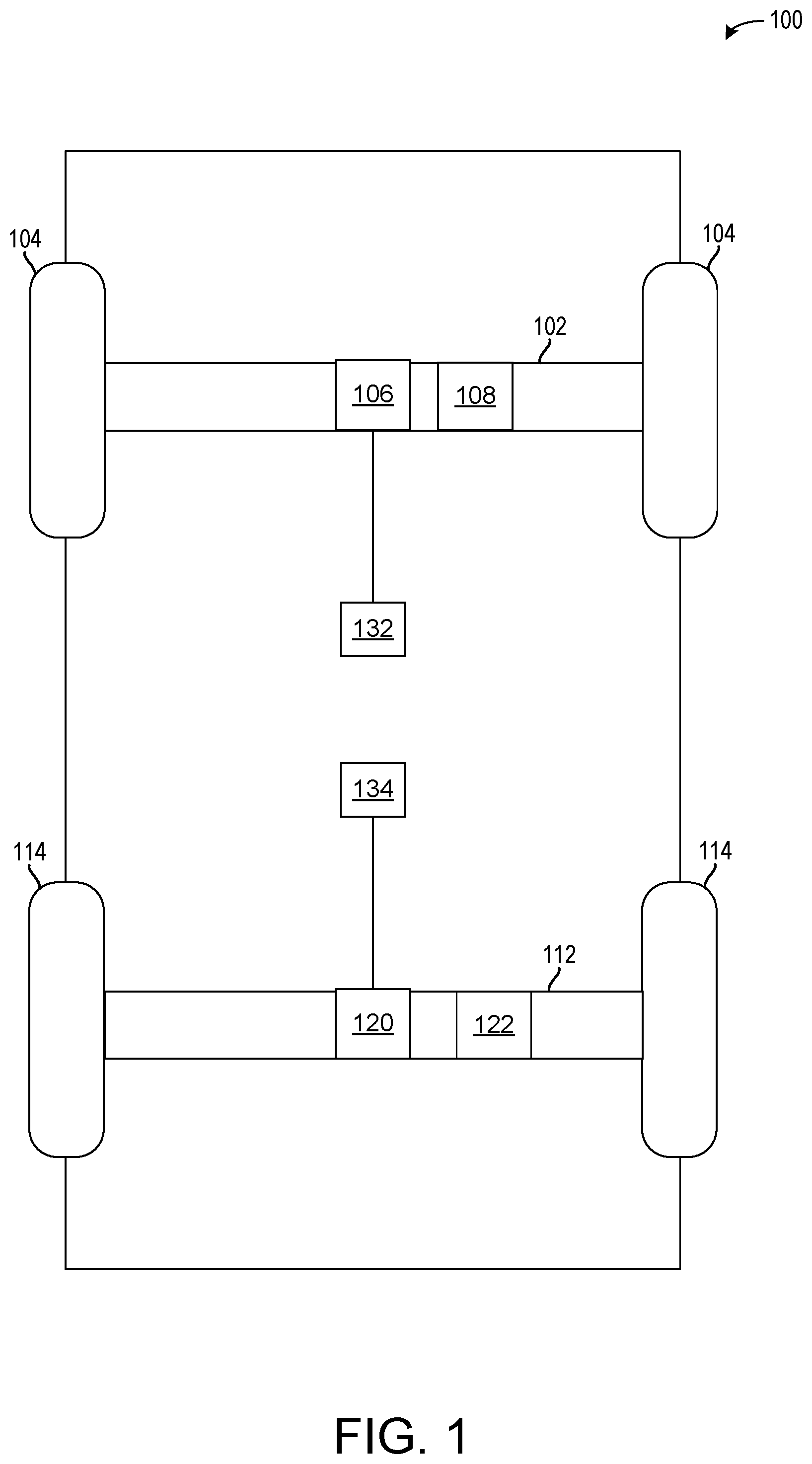 Patent US12184157 — Systems for electric motor cooling — Figure 1