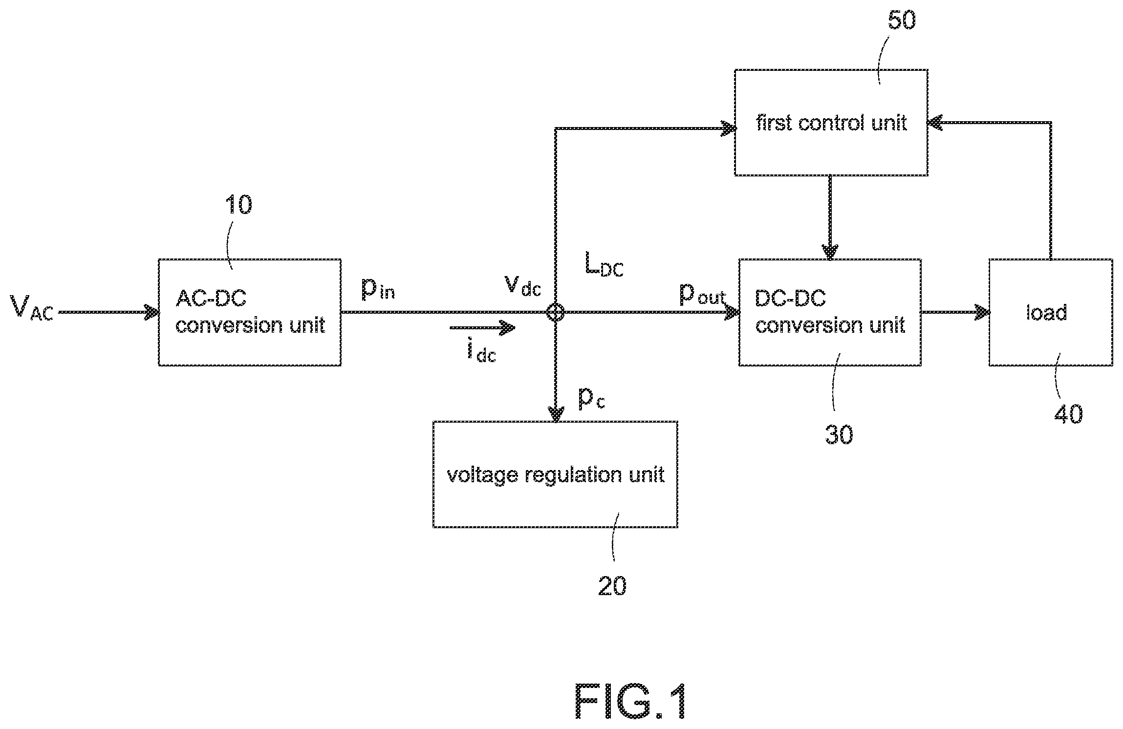 Patent US12184166 — Power conversion system with ripple injection and power conversion control method — Figure 1