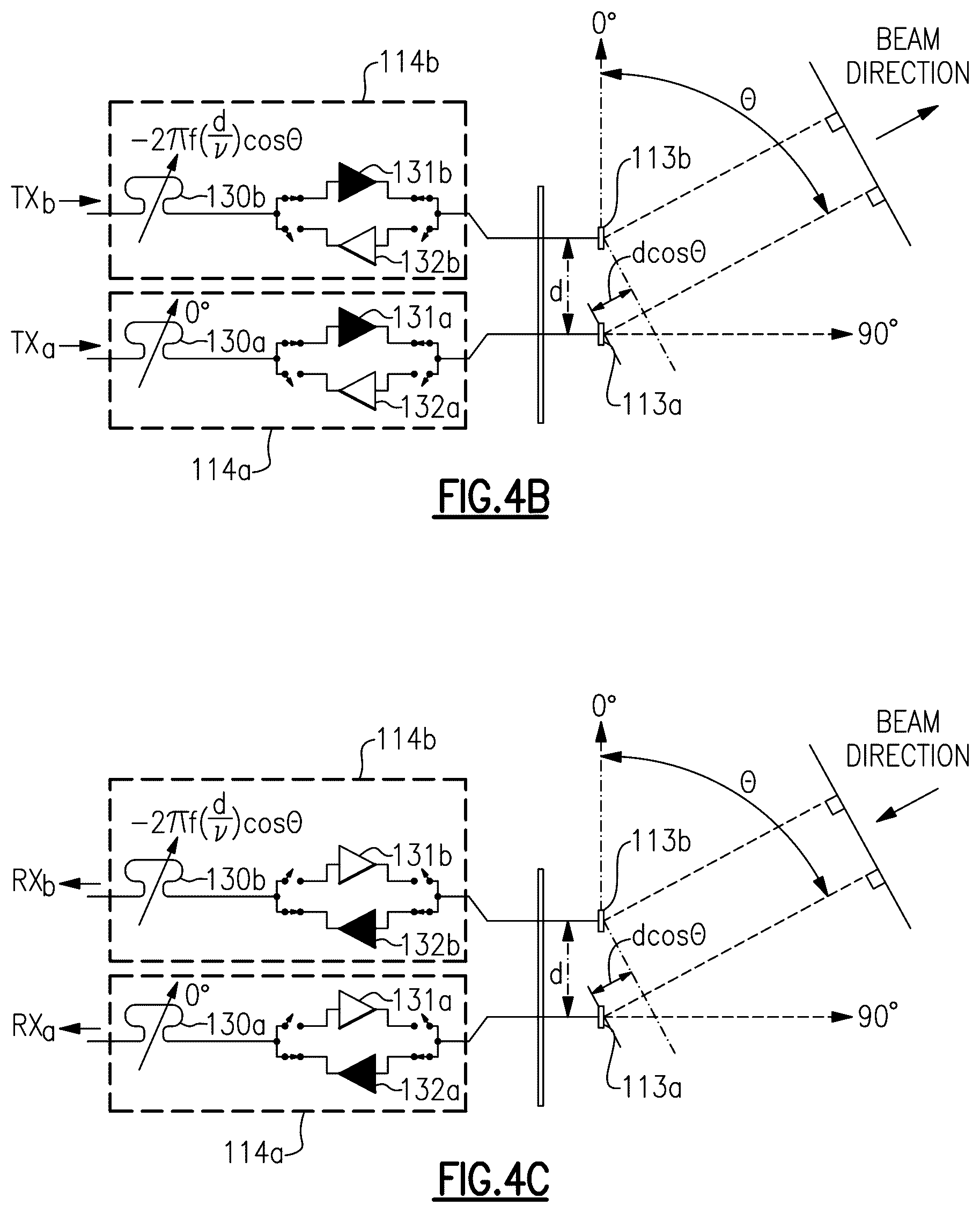 Patent US12184240 Figure 7 – Low noise amplifiers with low noise figure