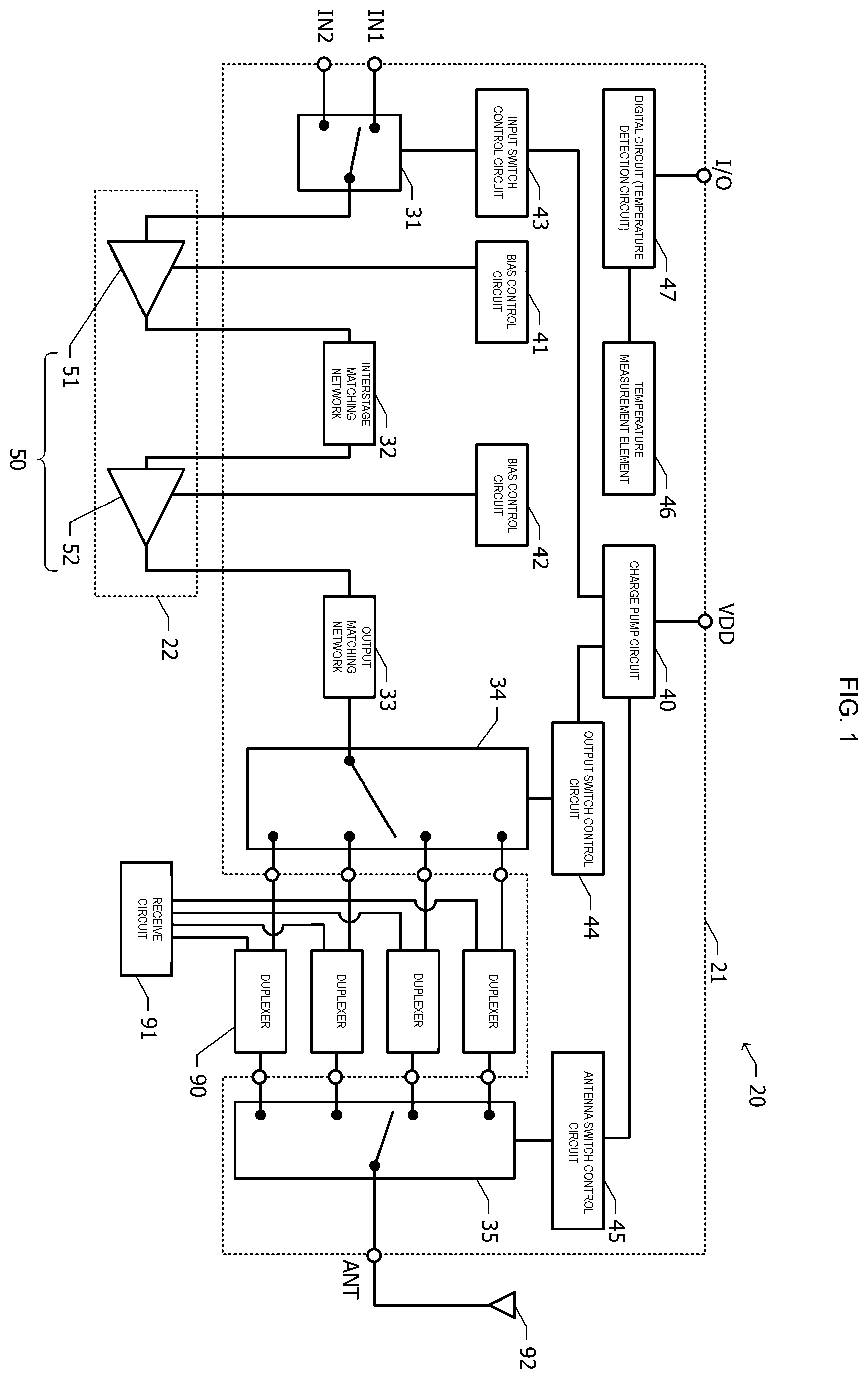 Patent US12184243 — Semiconductor device — Figure 1