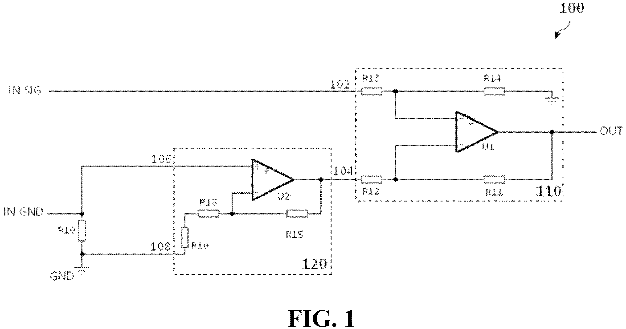 Patent US12184303 — Single-ended analog signal receiver apparatus — Figure 1