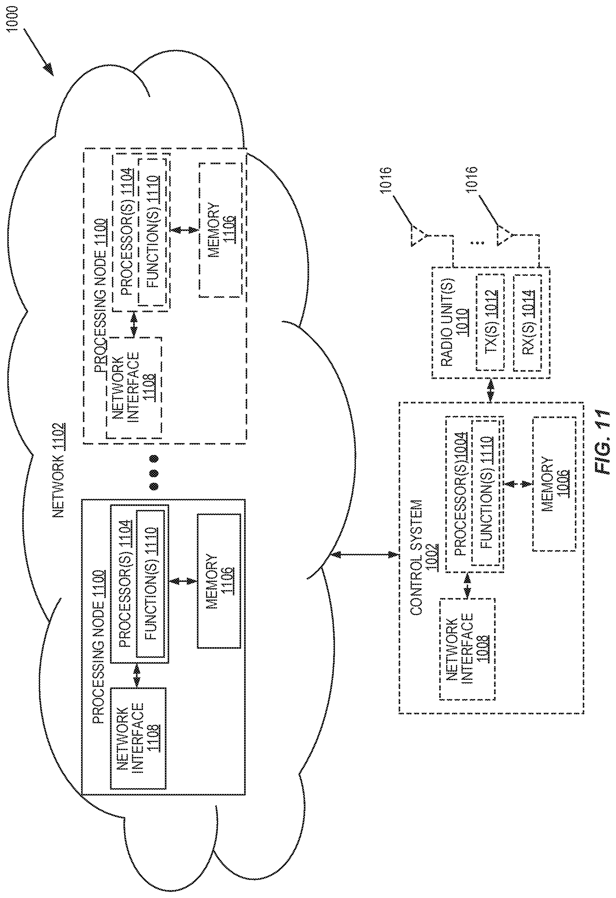 Patent US12184344 Figure 11 – UE aided antenna calibration