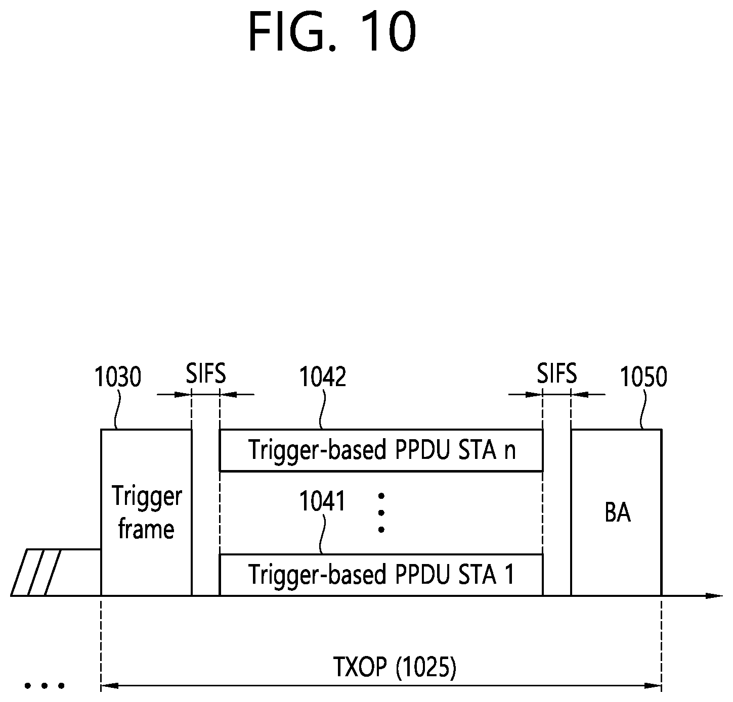 Patent US12184426 Figure 10 – NACK frame for HARQ operation