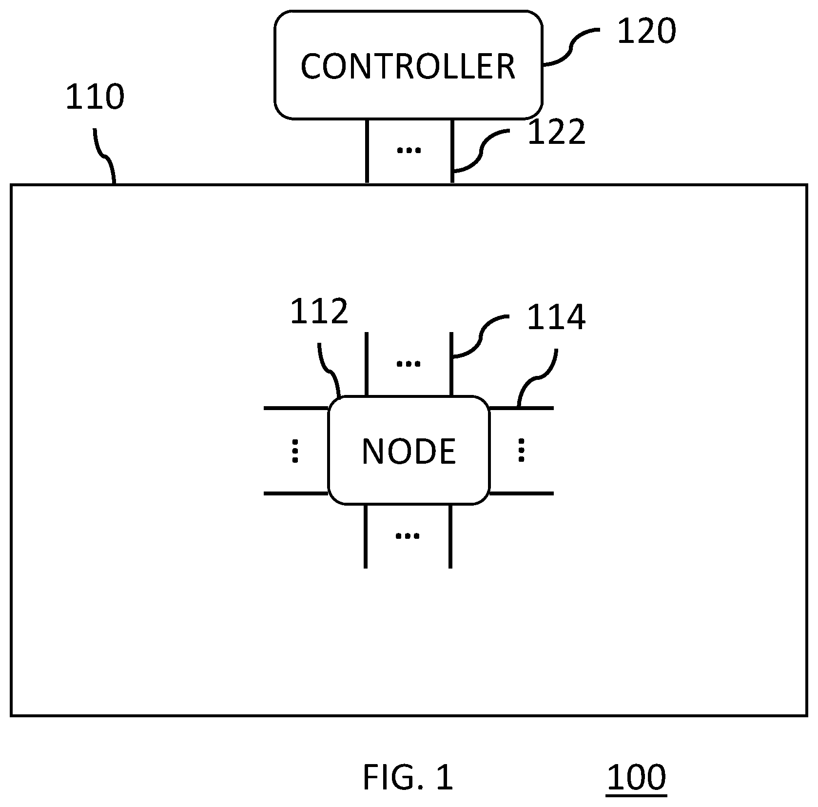 Patent US12184491 — Causal, in-place network updates — Figure 1