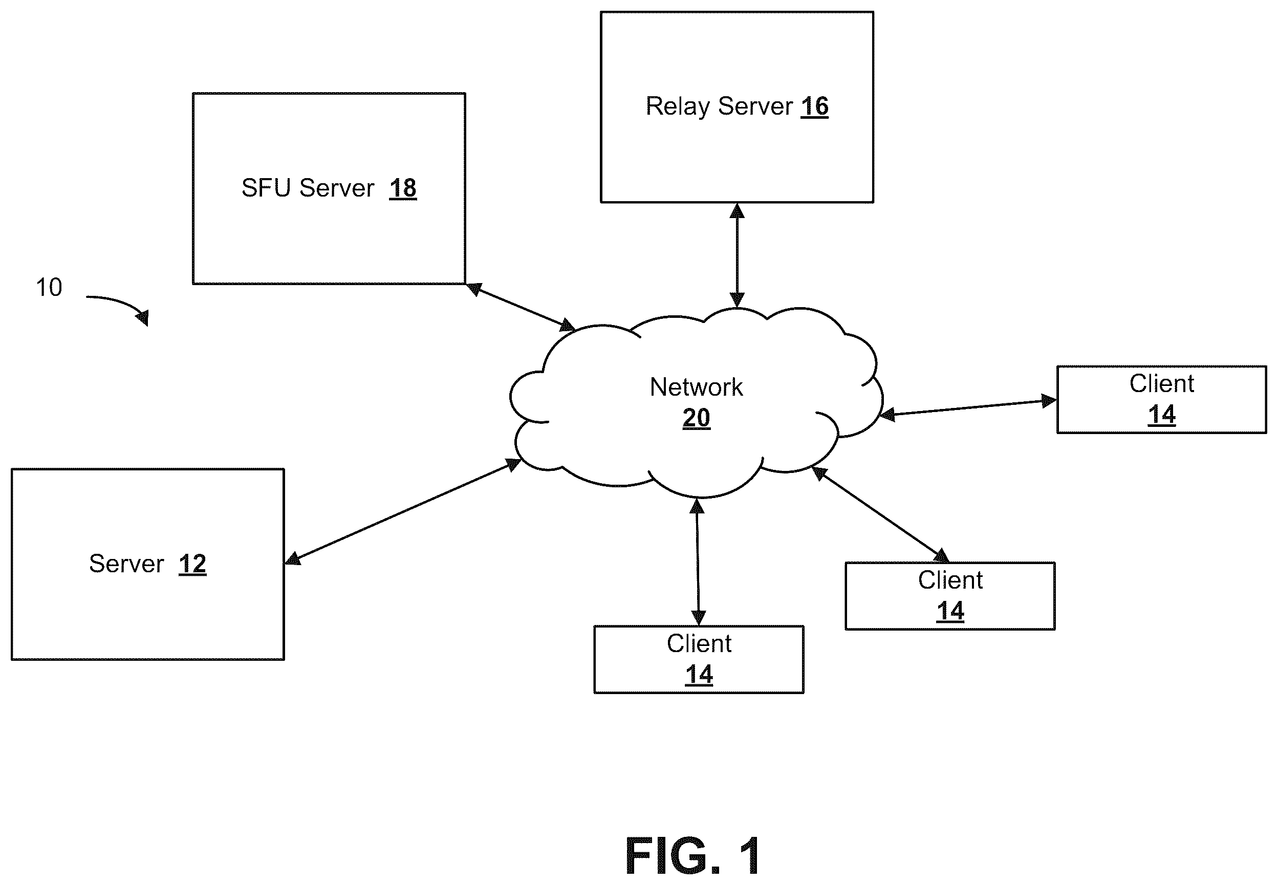 Patent US12184735 — Peer-to-peer signal caching system — Figure 1