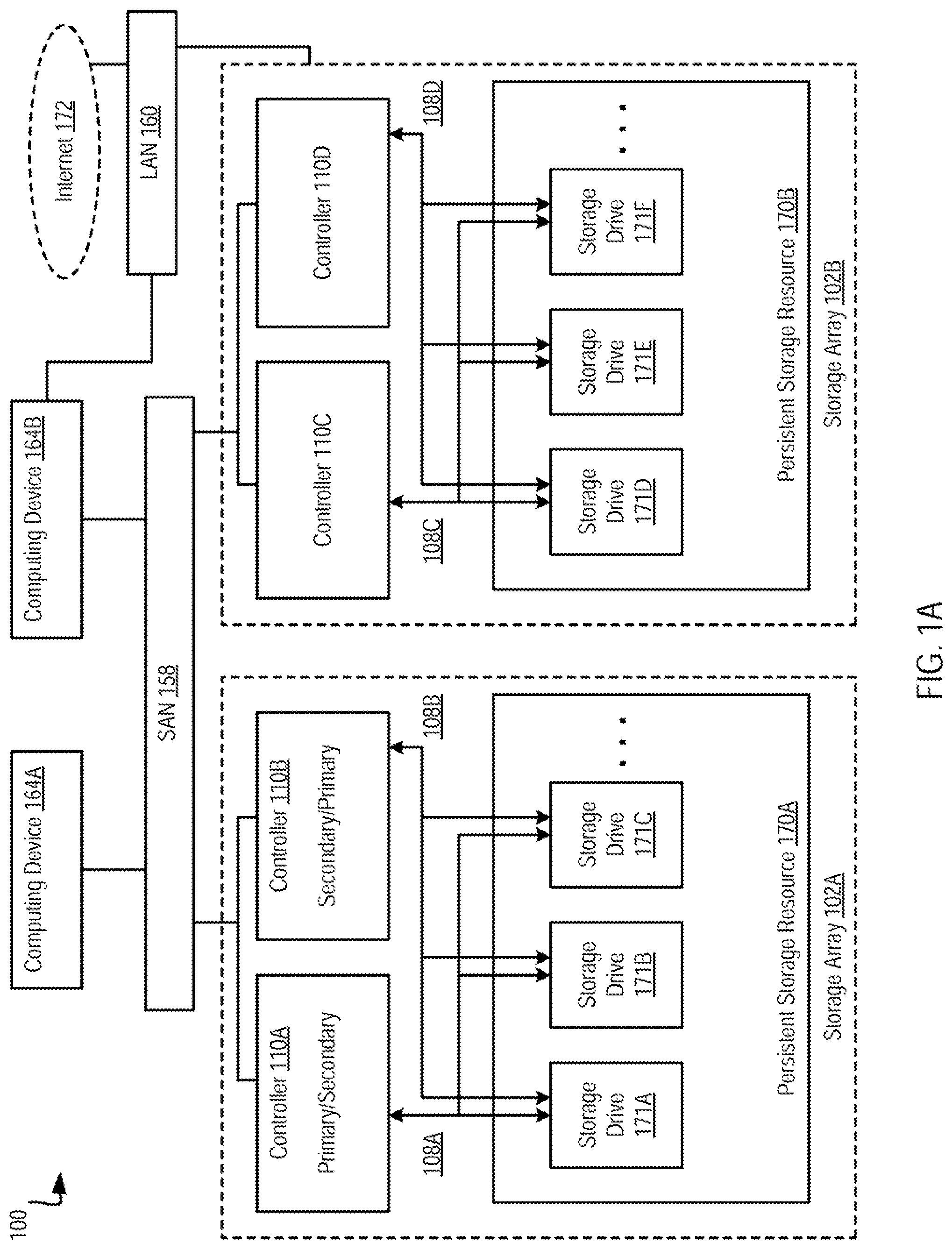 Patent US12184776 — Decommissioning keys in a decryption storage system — Figure 1