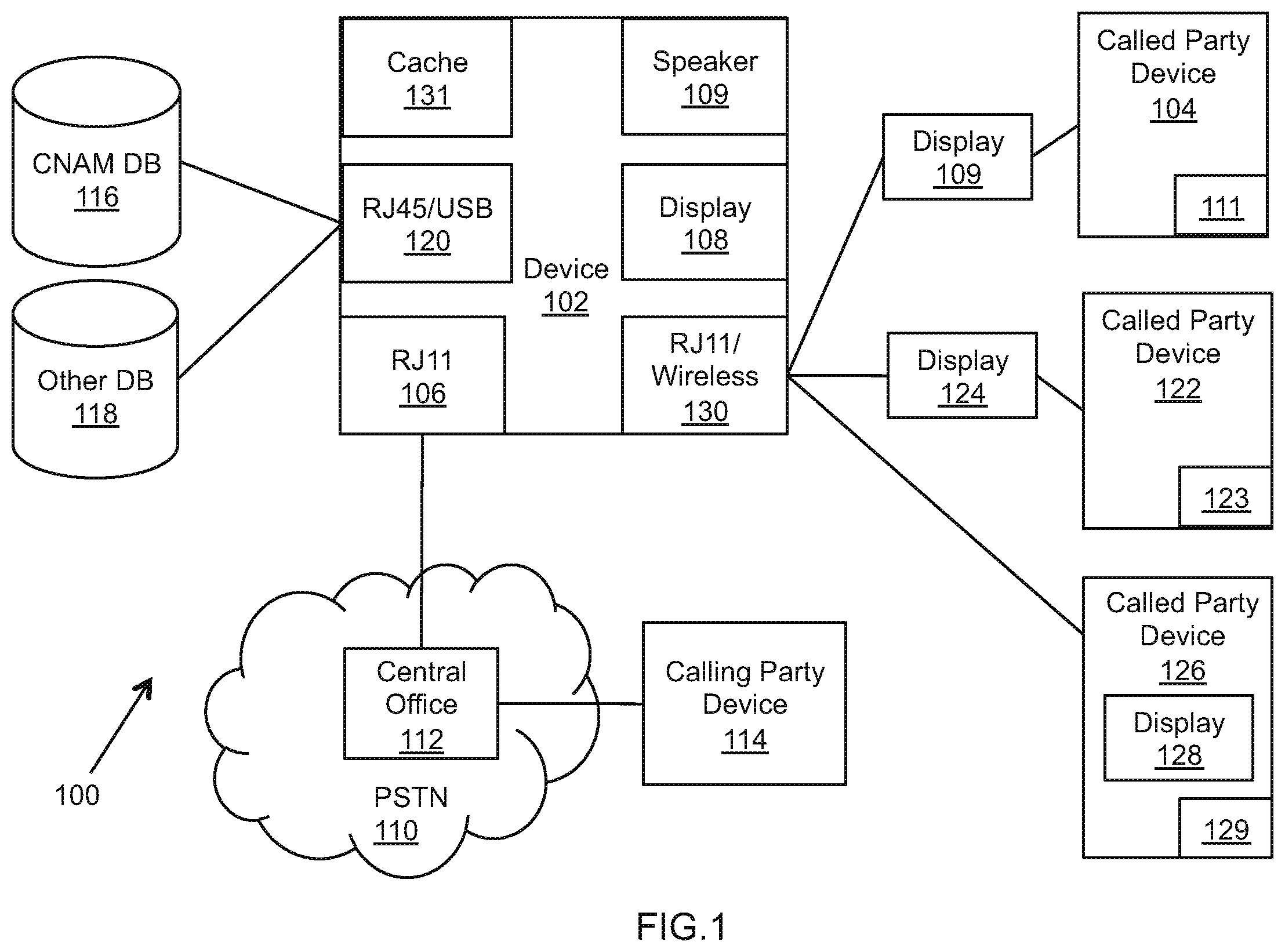 Patent US12184810 Figure 1 – Providing audio content to a device