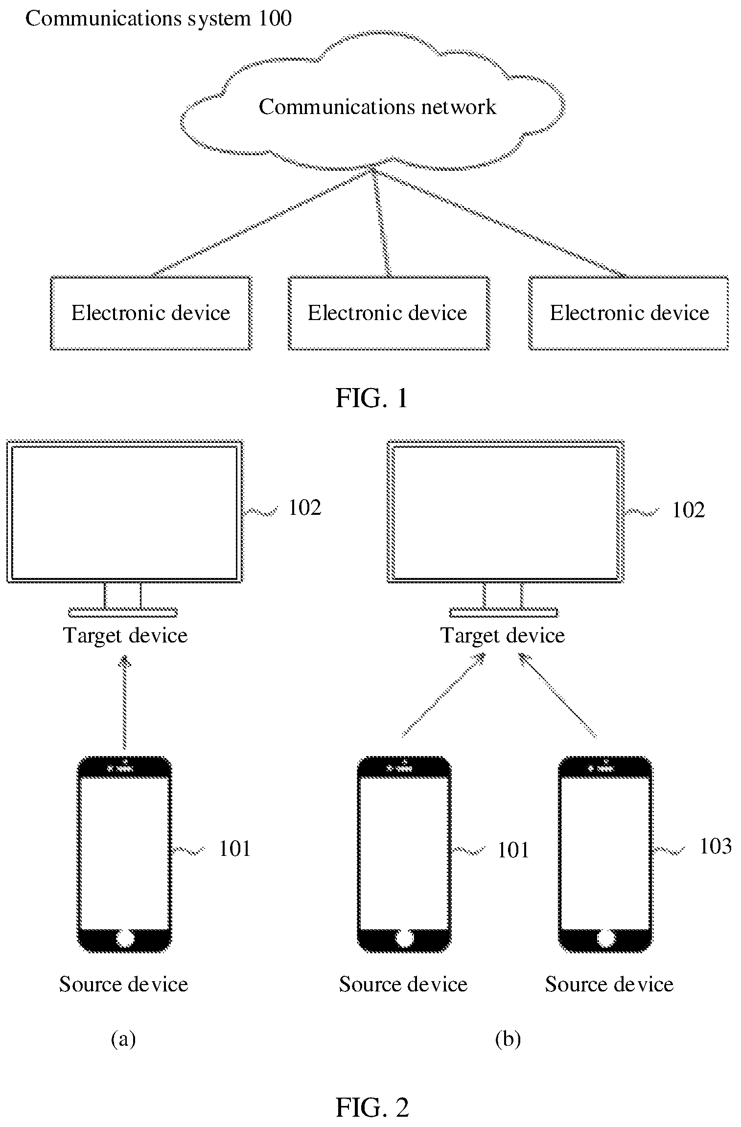 Patent US12184921 Figure 1 – Cross-device content projection method and electronic device