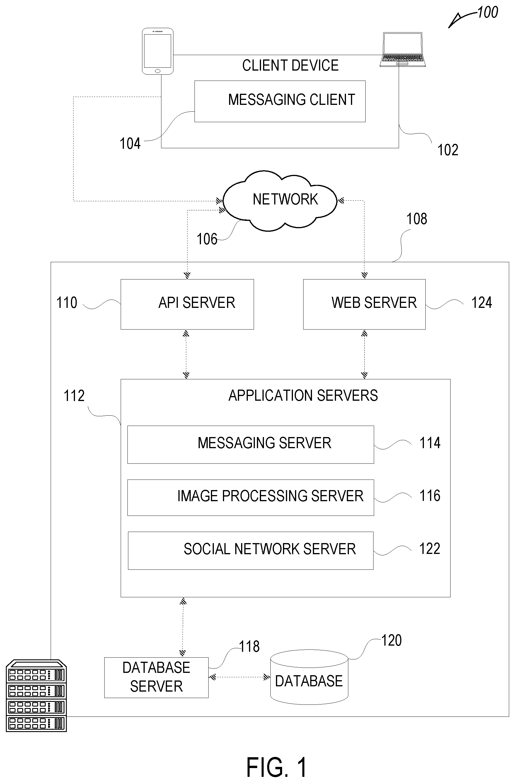 Patent US12184988 — Adaptive front flash view — Figure 1
