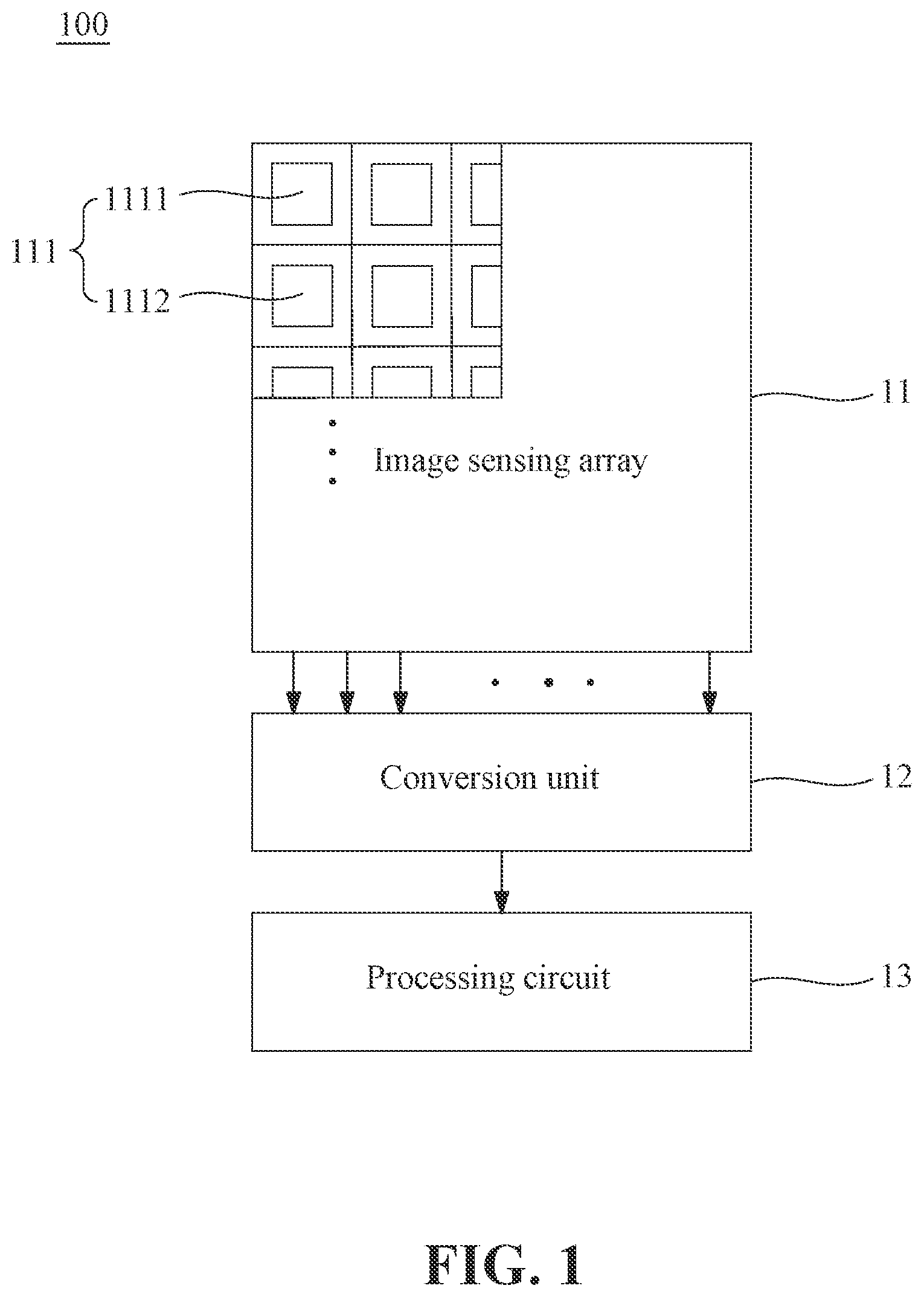 Patent US12184994 — Image sensing device — Figure 1