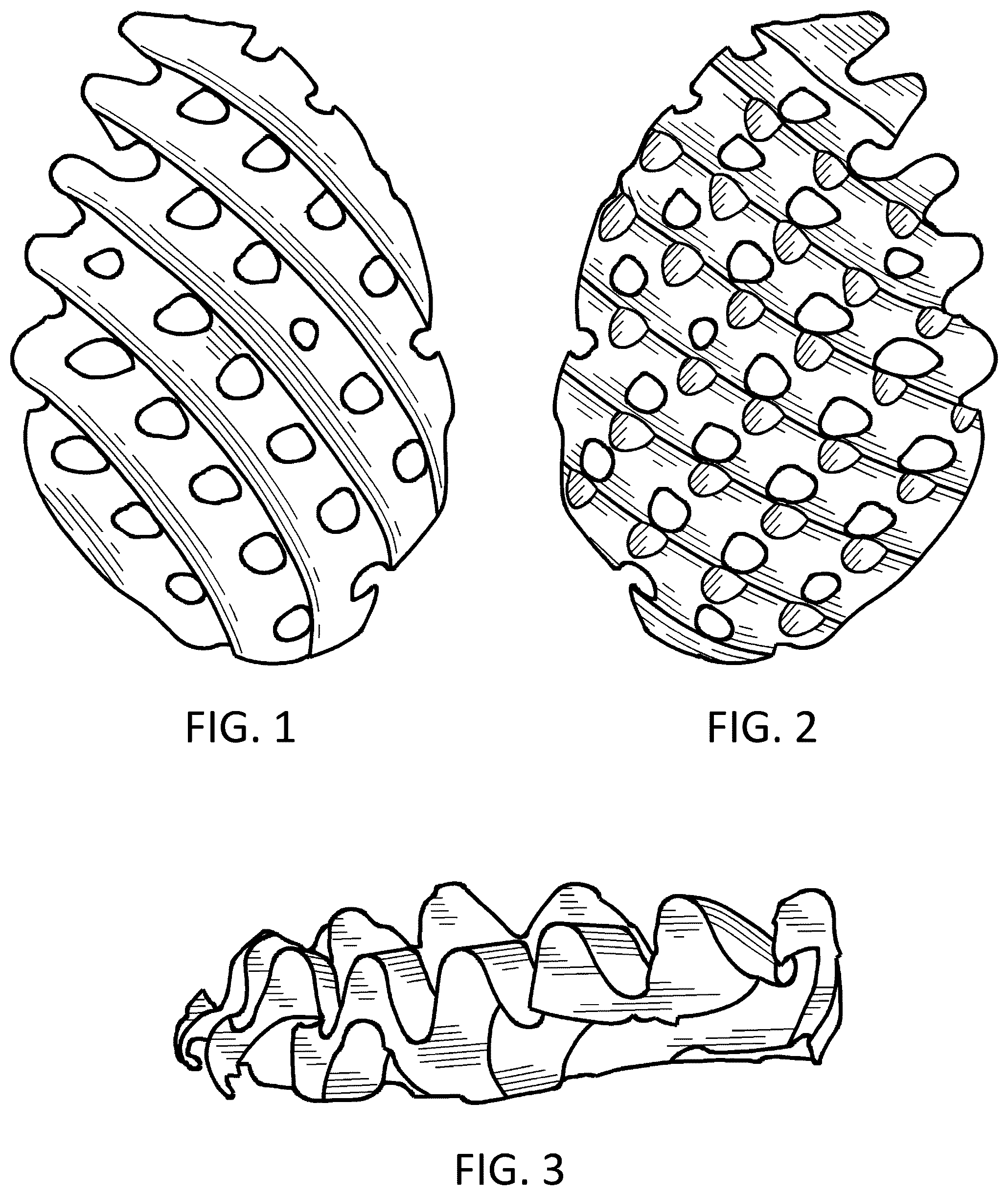 Patent USD1043031 — Food product — Figure 1