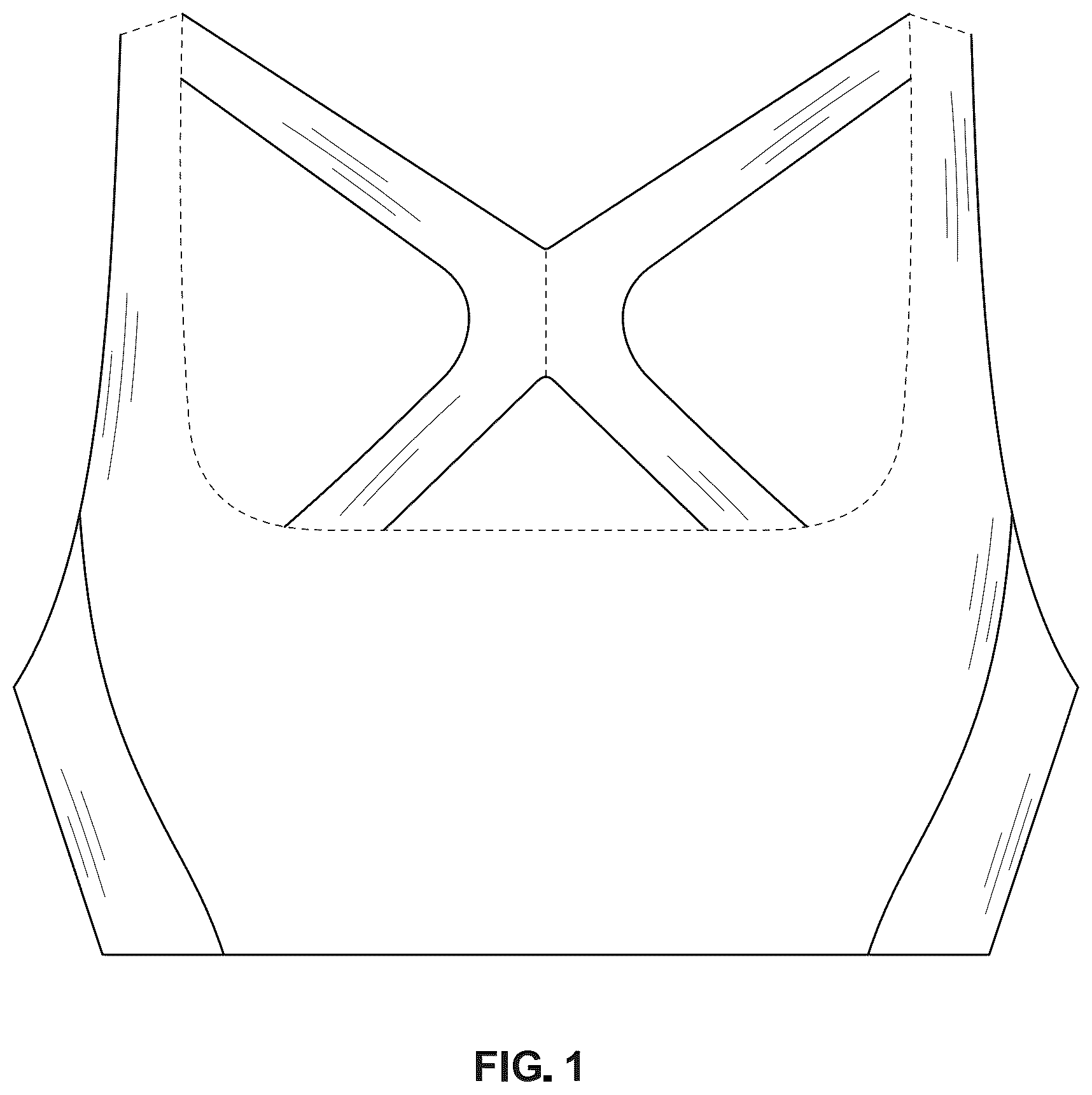 Patent USD1043035 — Garment — Figure 1