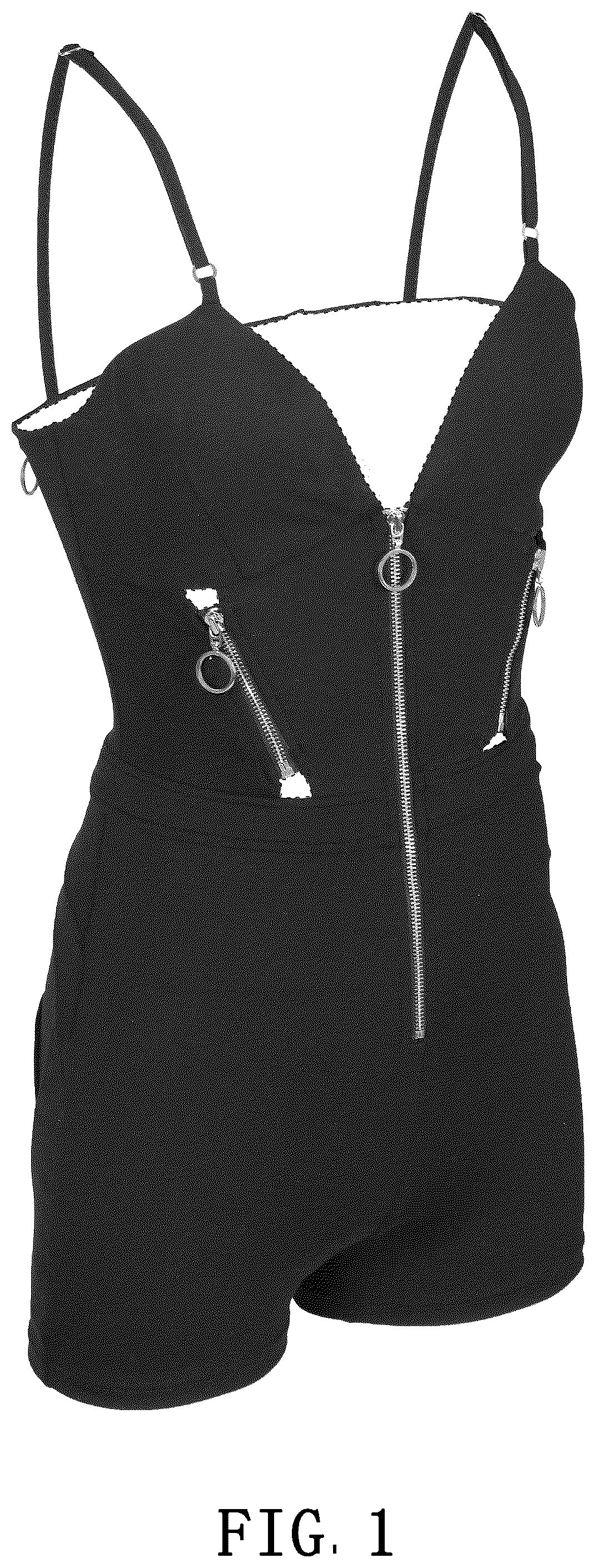 Patent USD1043040 — Bodysuit — Figure 1